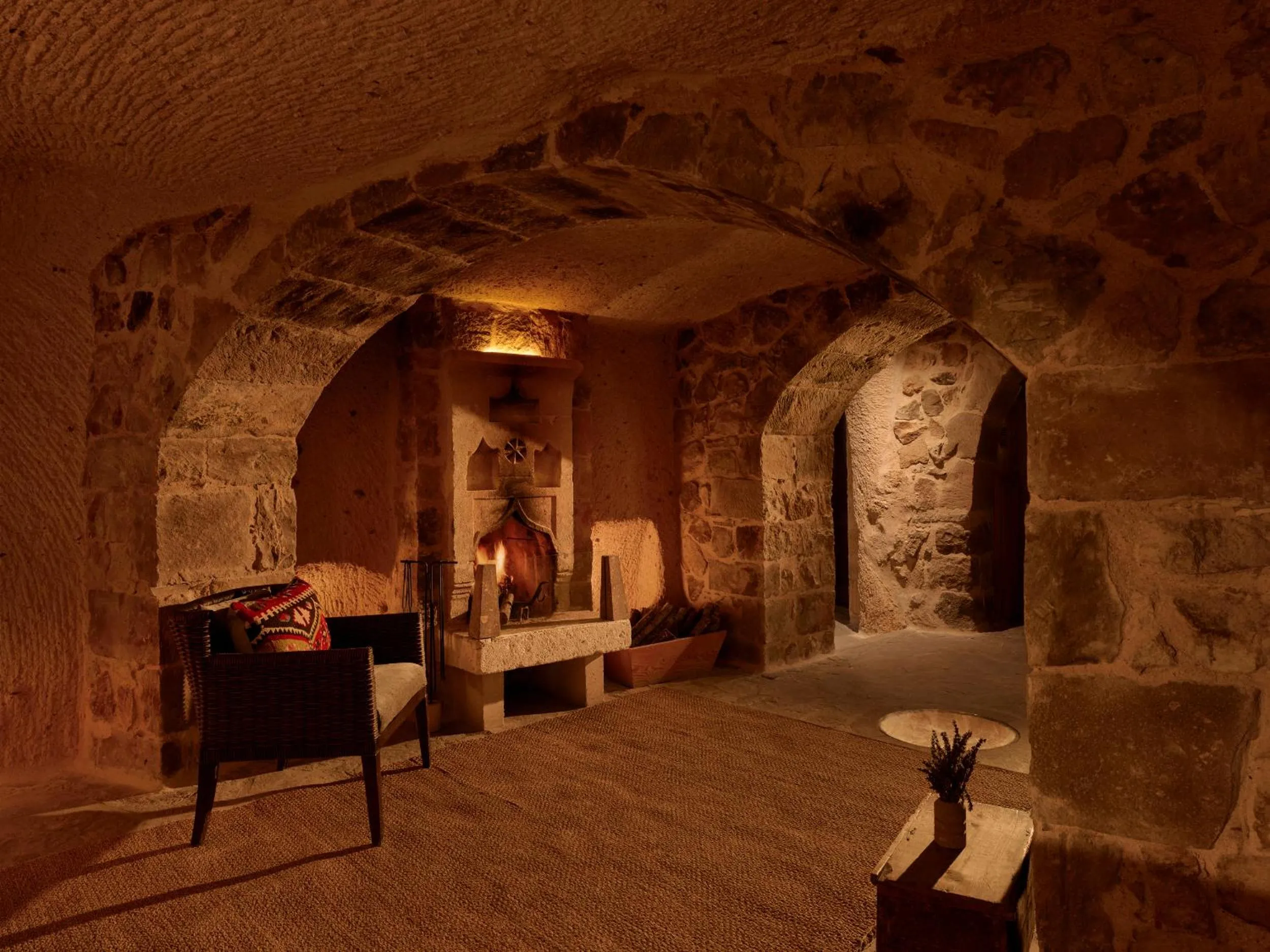 Living room in Argos in Cappadocia