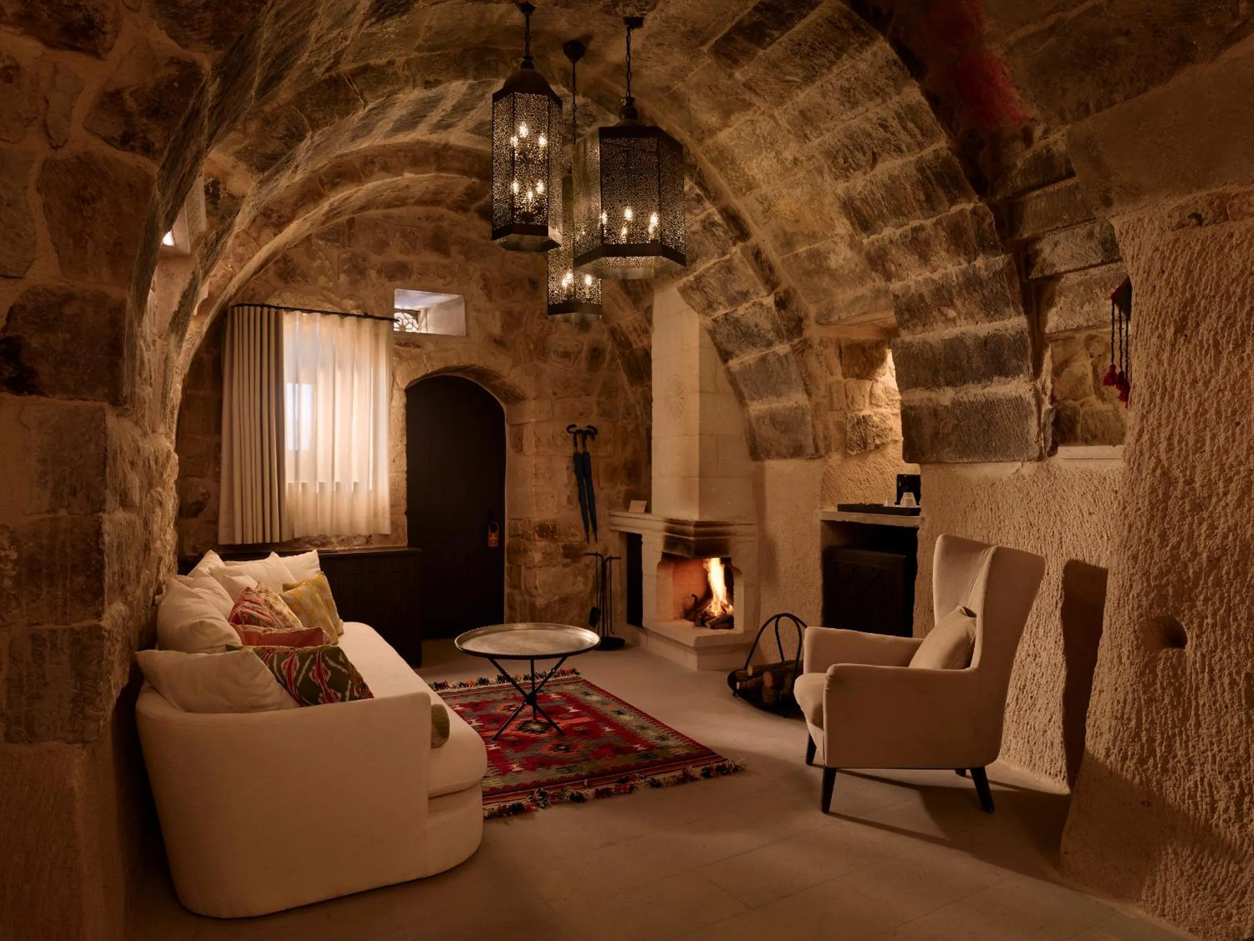 Living room in Argos in Cappadocia