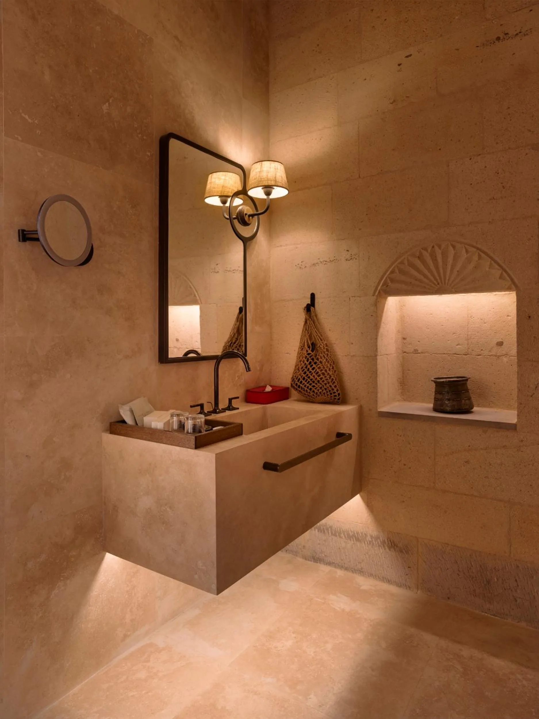 Shower in Argos in Cappadocia