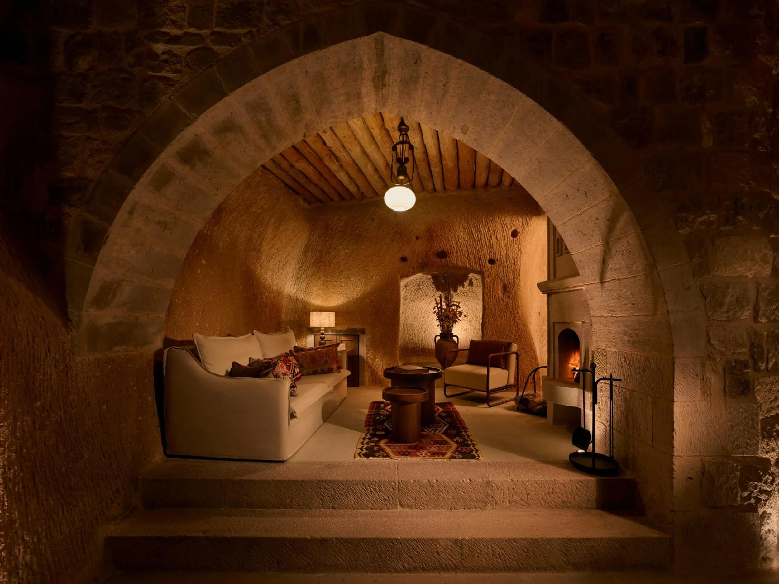 Living room in Argos in Cappadocia
