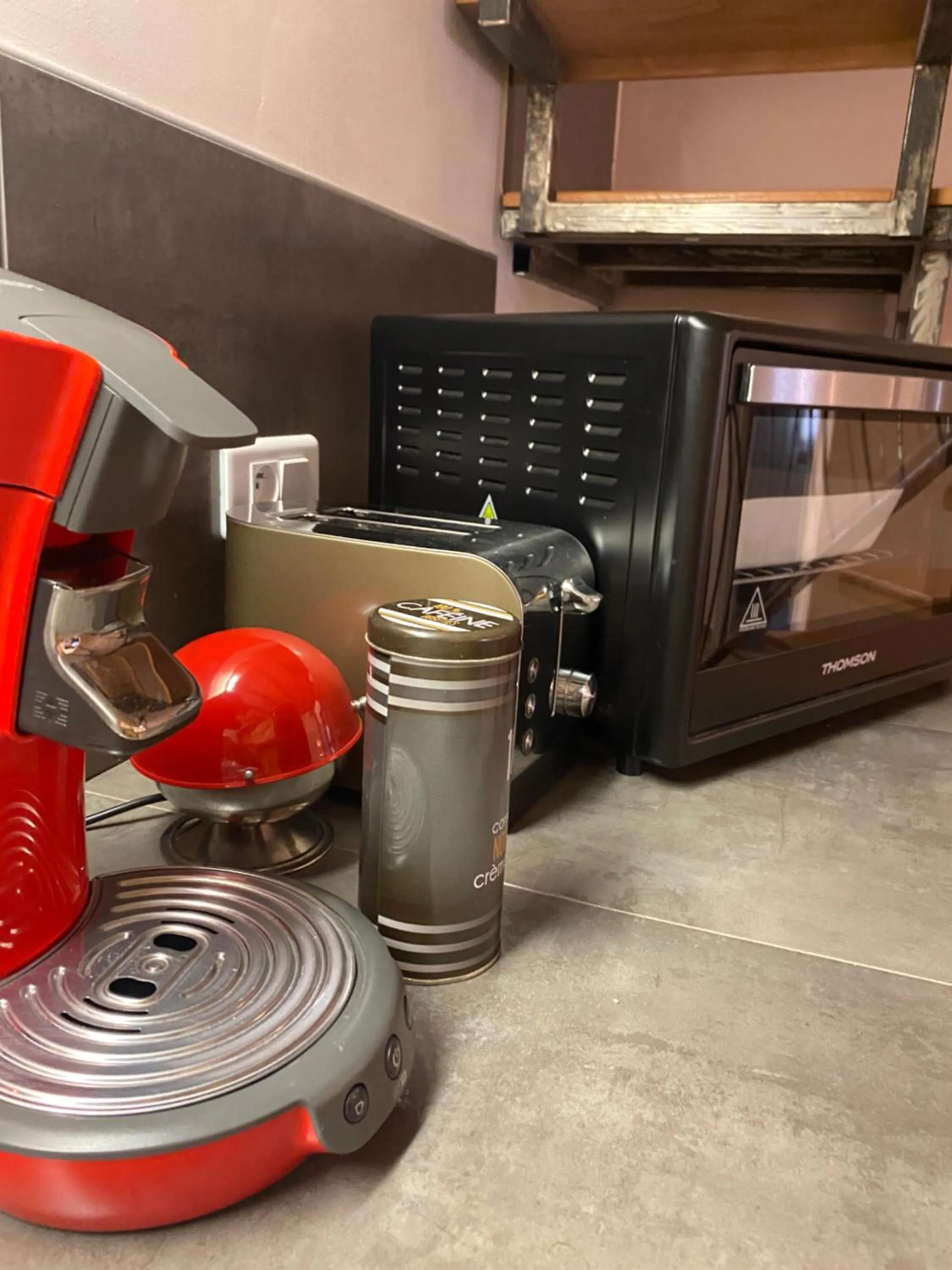 Kitchen or kitchenette in L'atelier B&B
