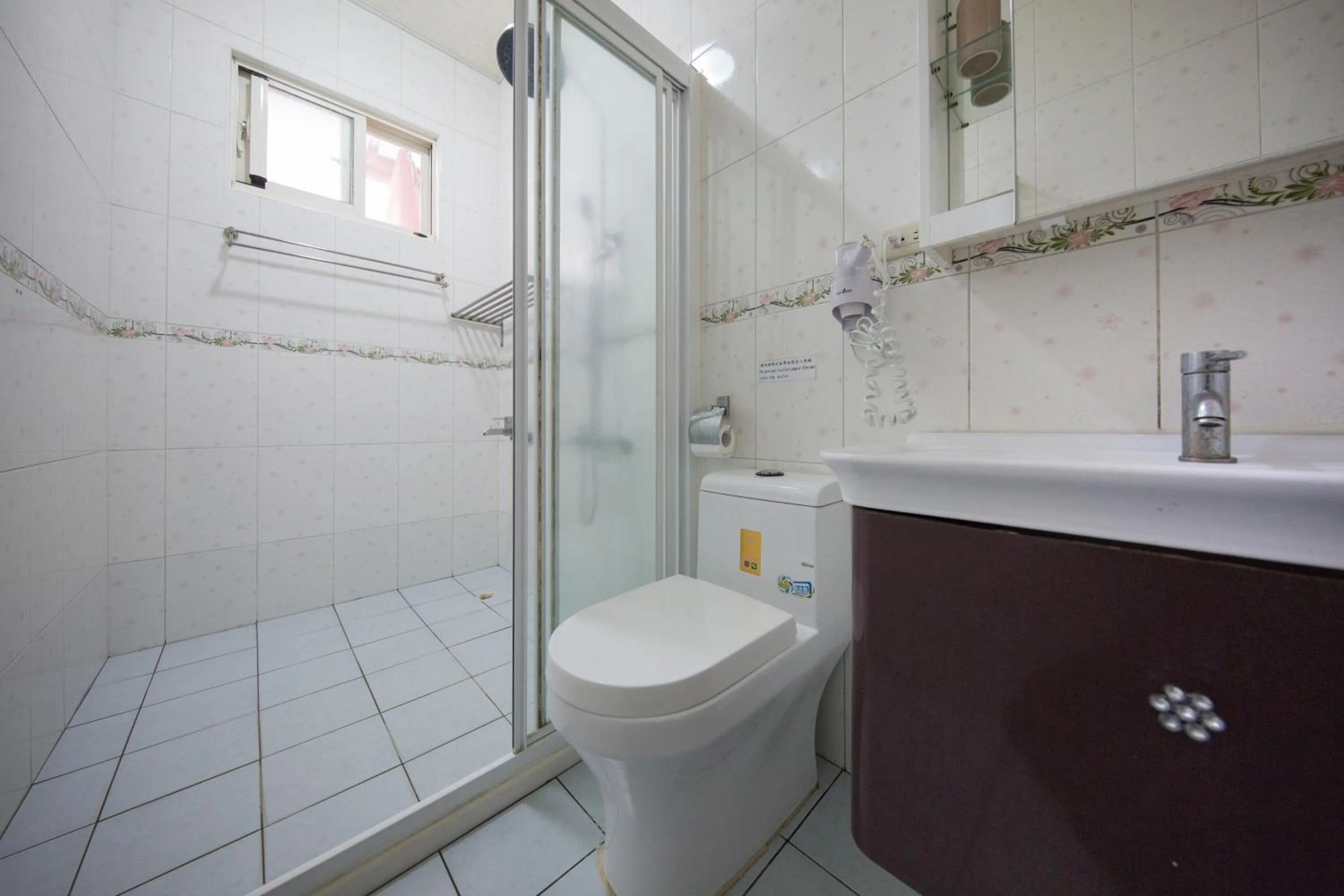 Shower in Fire Island Guest House