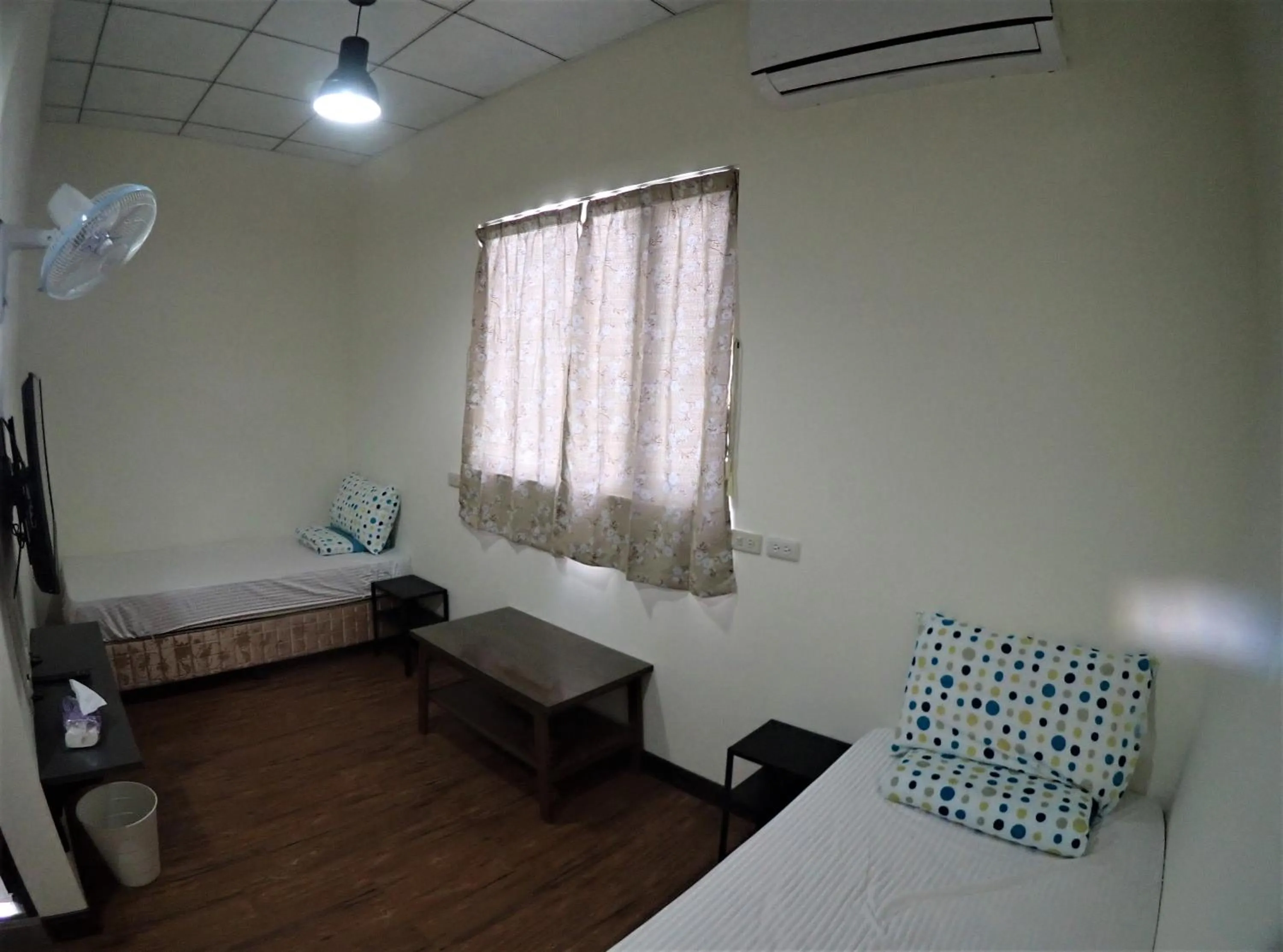 Bed in Fire Island Guest House