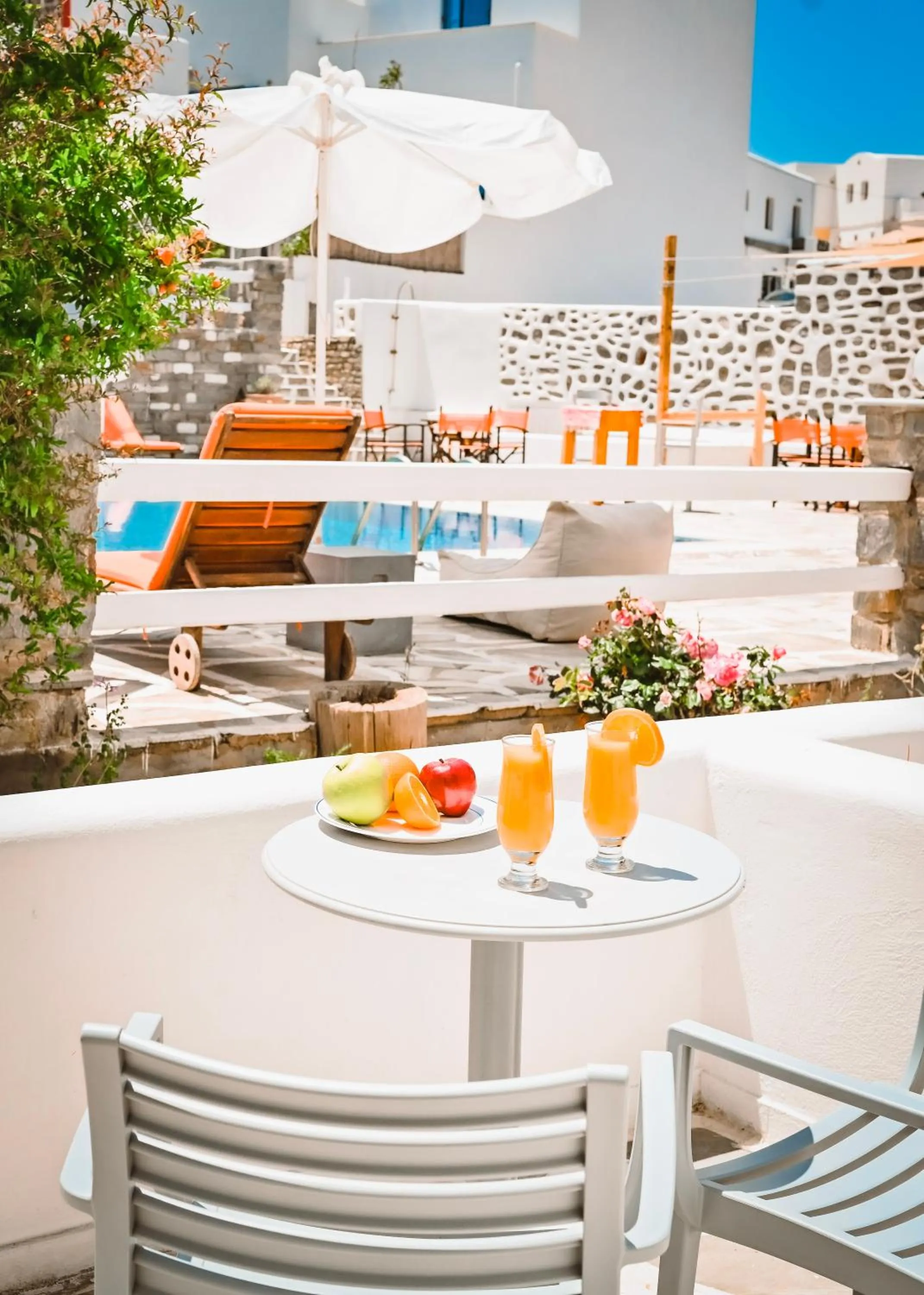 Balcony/Terrace in Summer Shades Hotel - ex Arkoulis