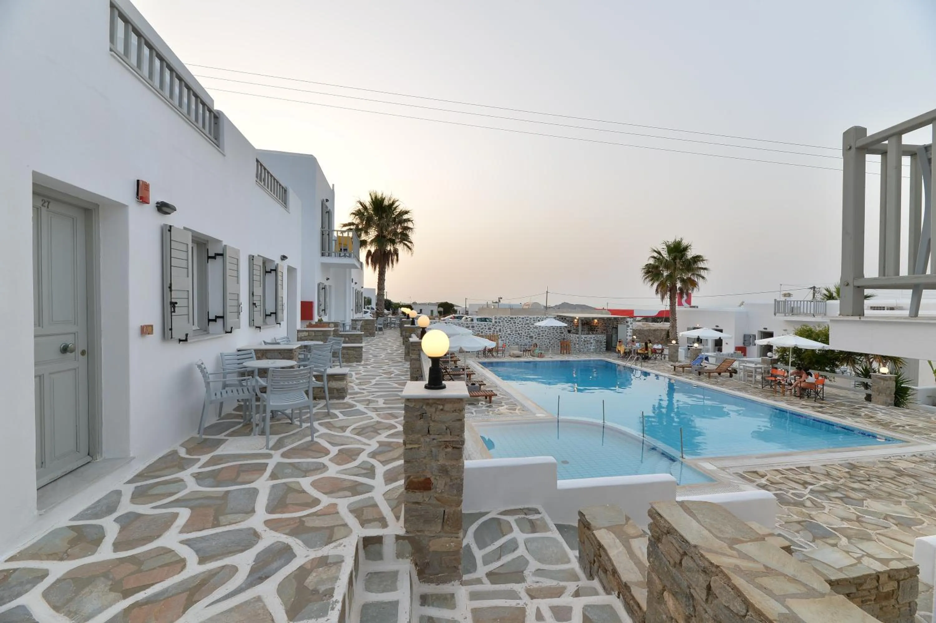 Balcony/Terrace in Summer Shades Hotel - ex Arkoulis