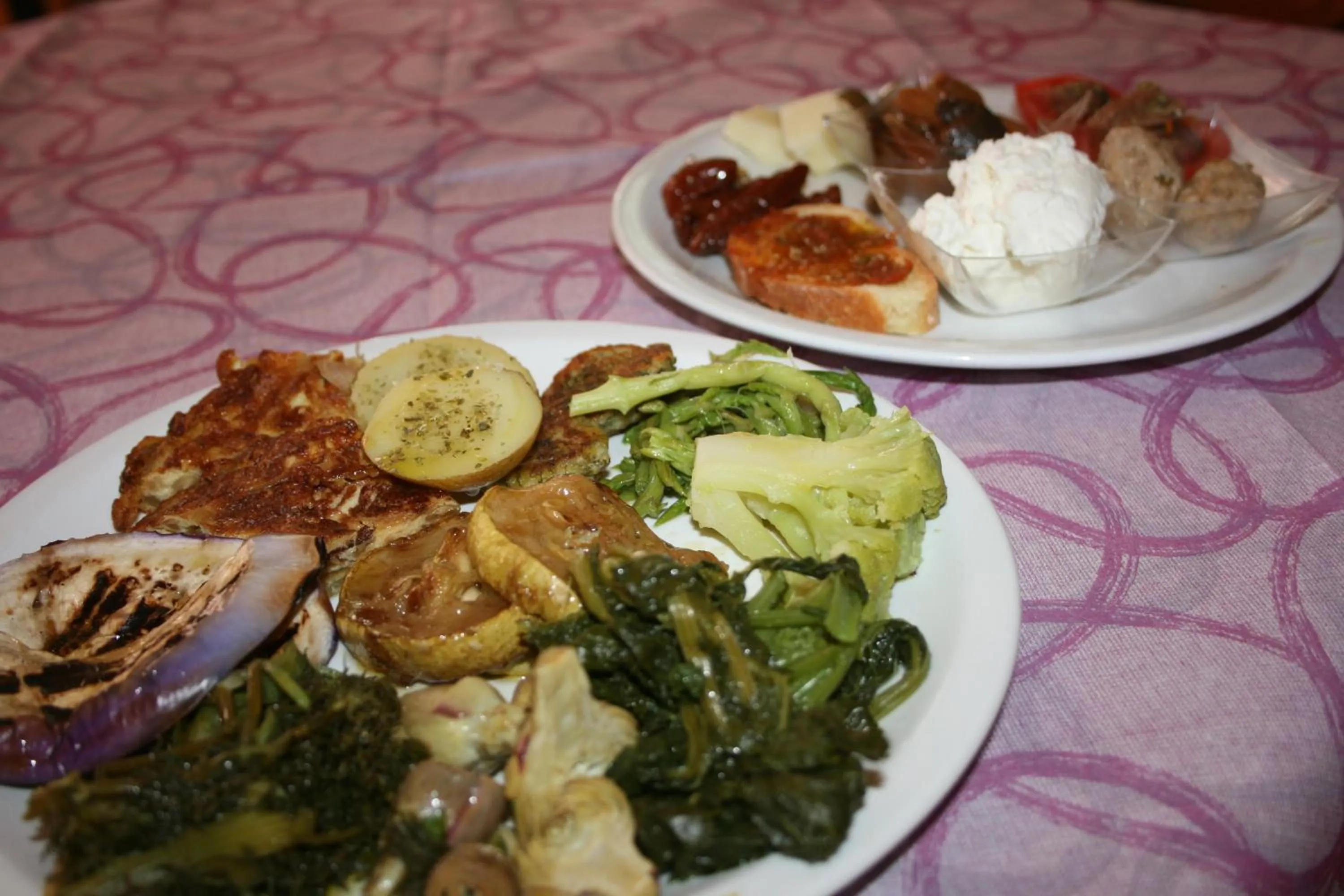 Food close-up in Hotel Il Cortile