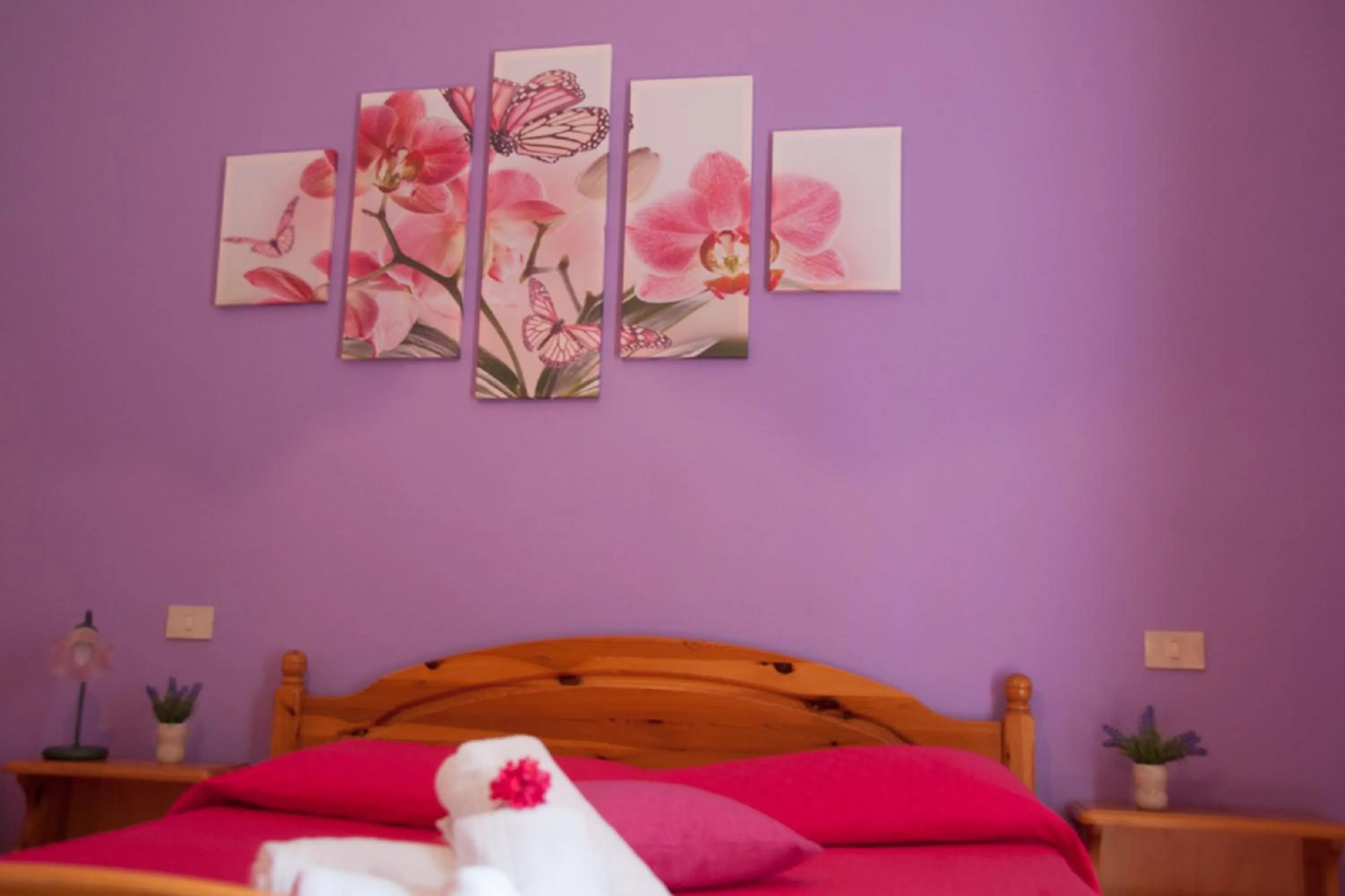 Bedroom, Bed in Hotel Il Cortile