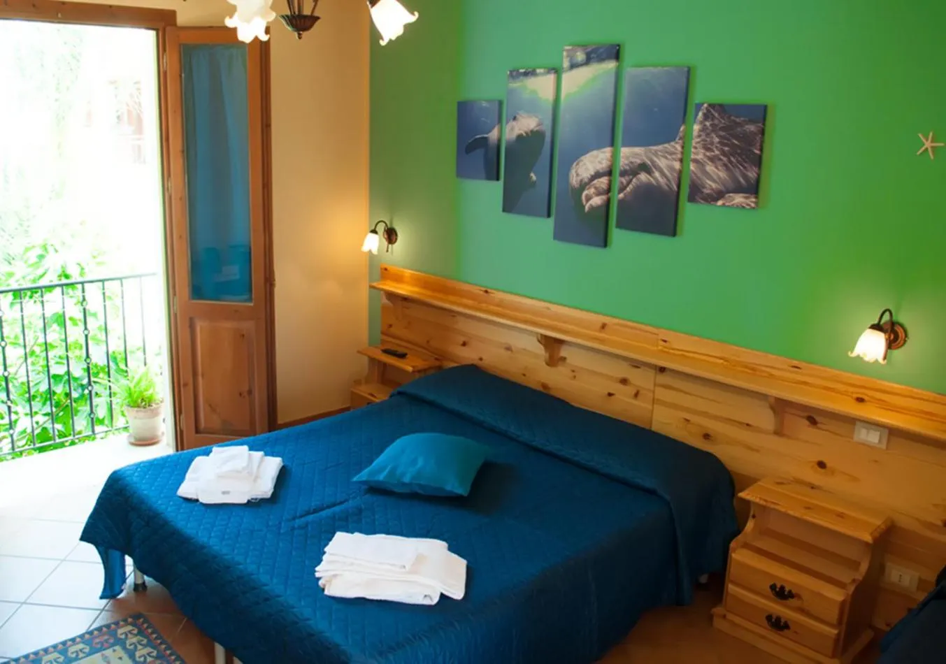 Bedroom, Bed in Hotel Il Cortile