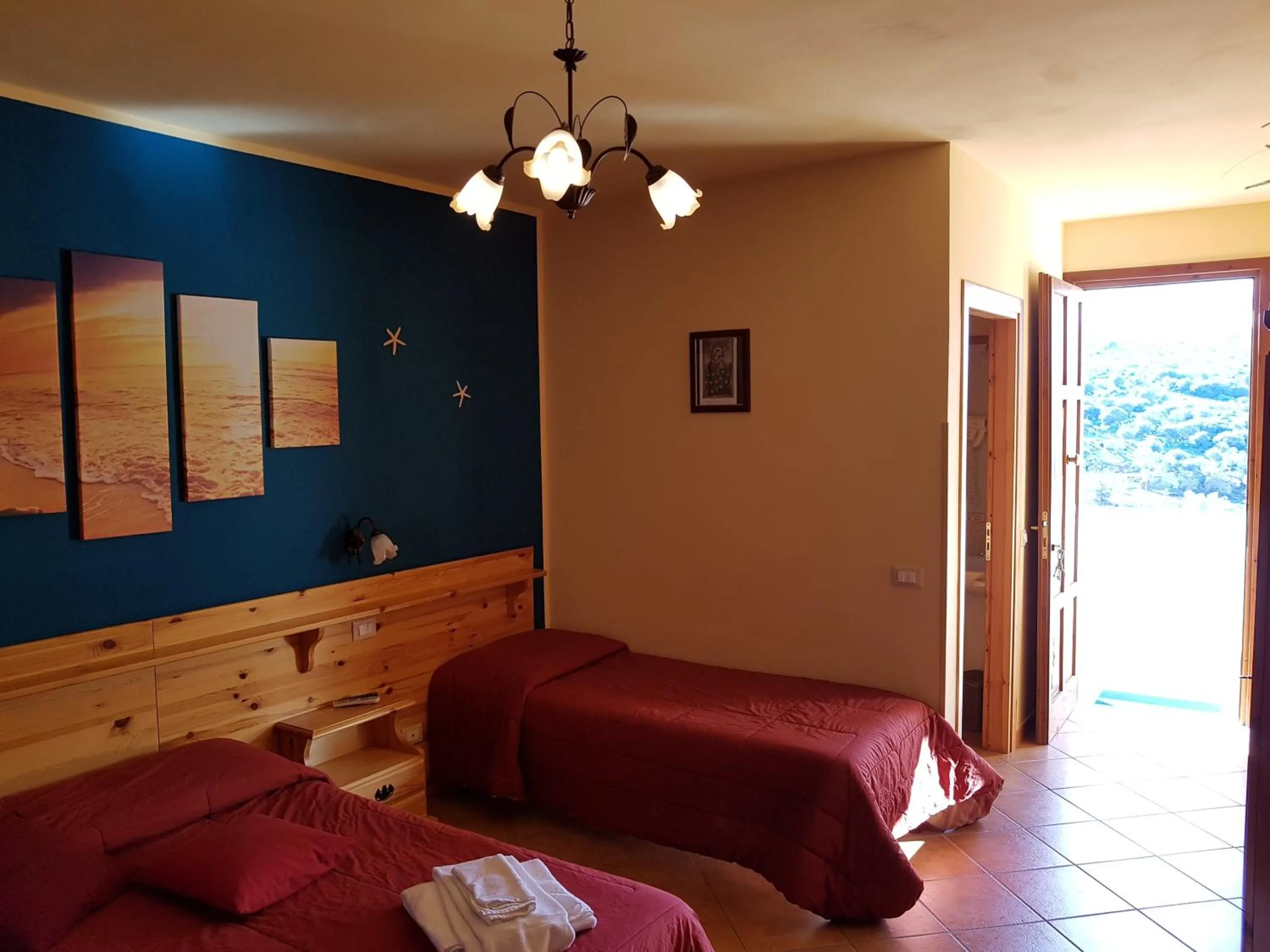 Bed in Hotel Il Cortile