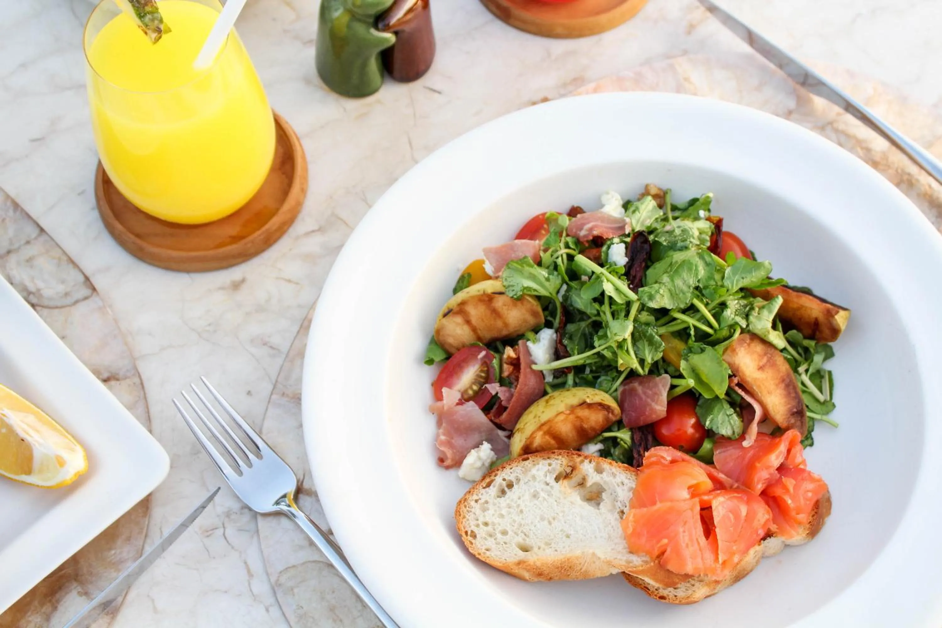 Breakfast in Komaneka at Tanggayuda Ubud