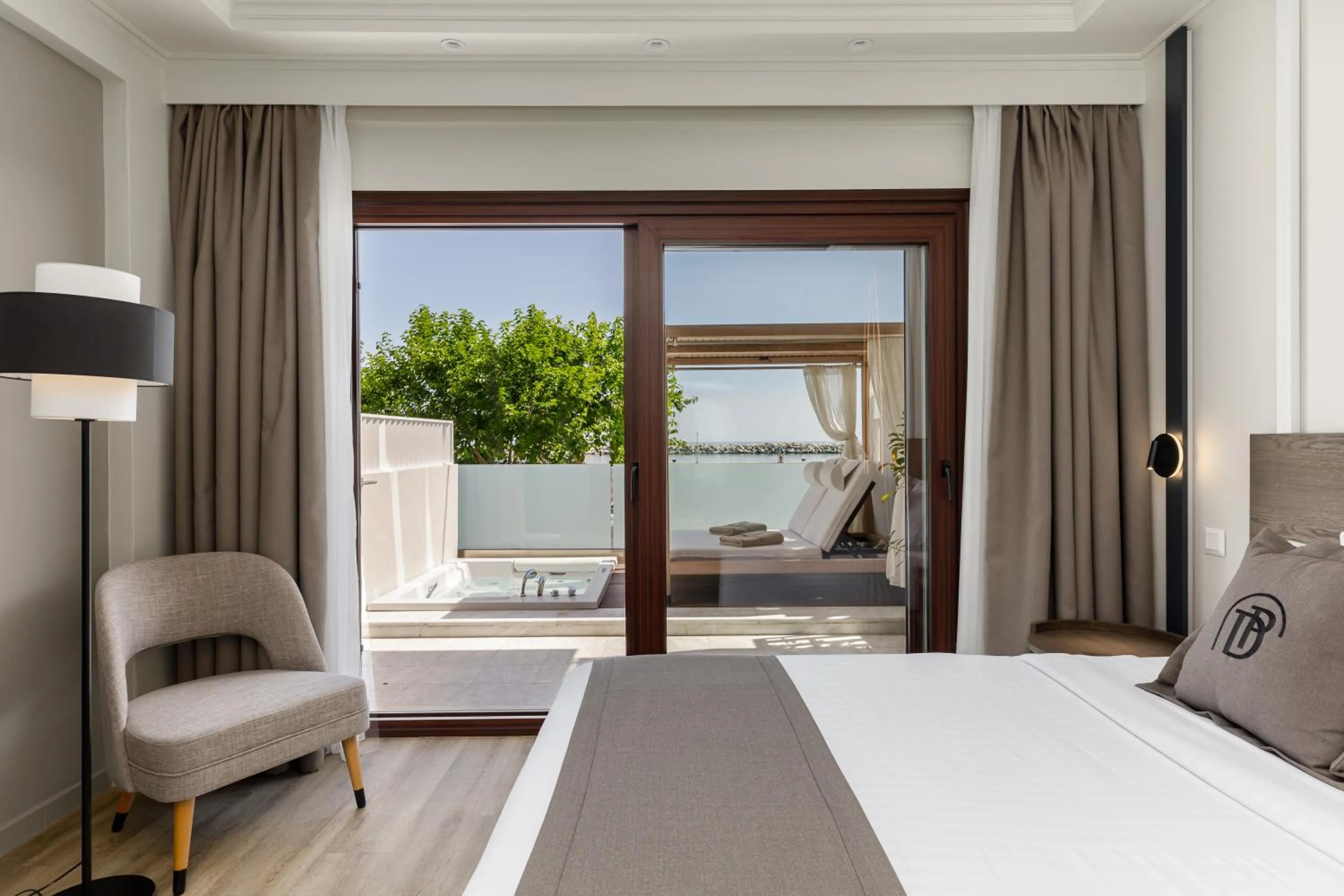 View (from property/room) in Diverso Platamon, Luxury Hotel & Suites