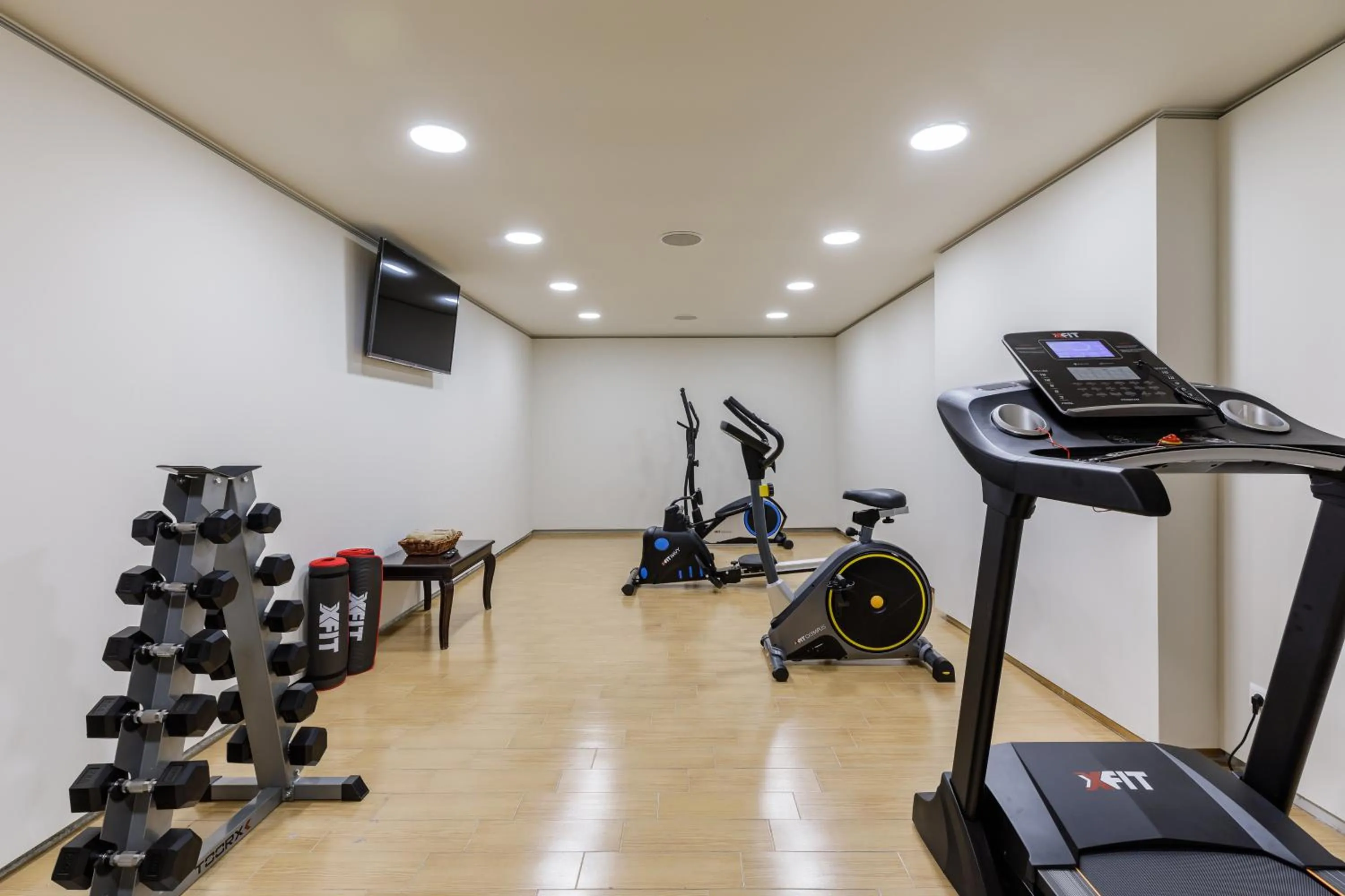 Fitness centre/facilities in Diverso Platamon, Luxury Hotel & Suites