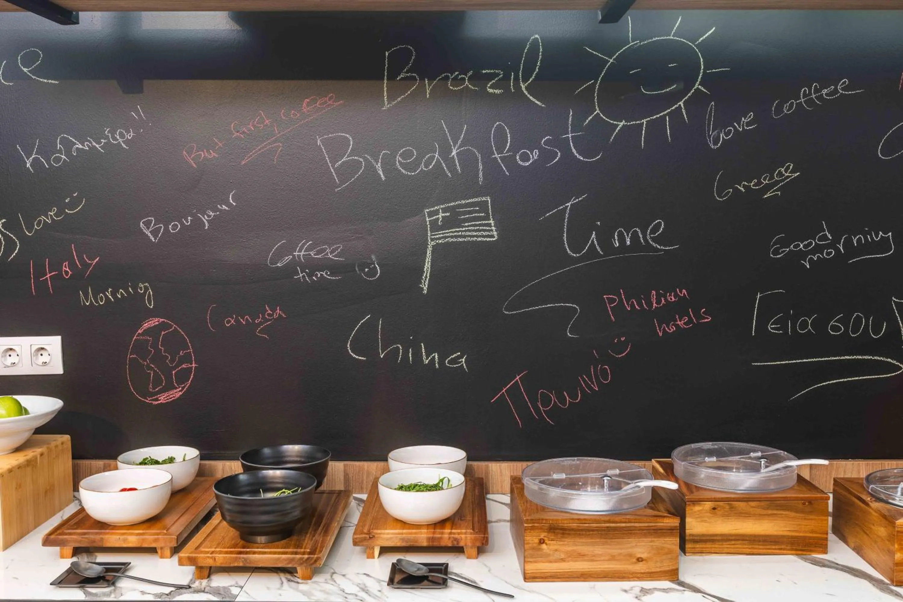 Breakfast in Casa Blue Hotel, Philian Hotels and Resorts