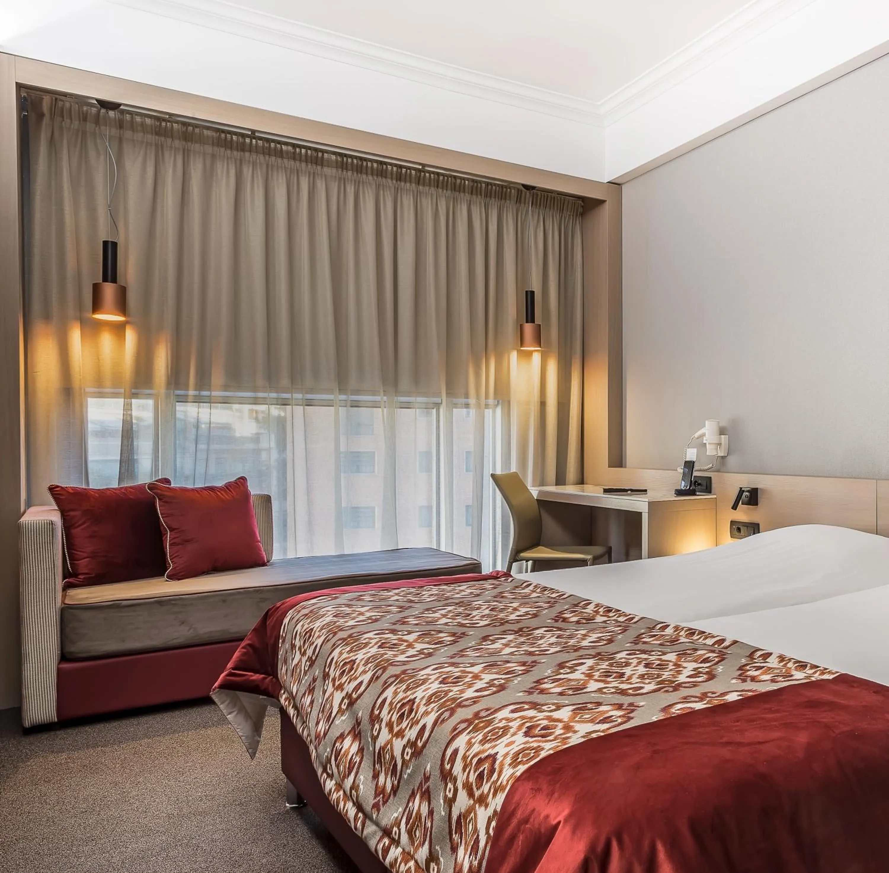 Photo of the whole room, Bed in Airotel Stratos Vassilikos Hotel