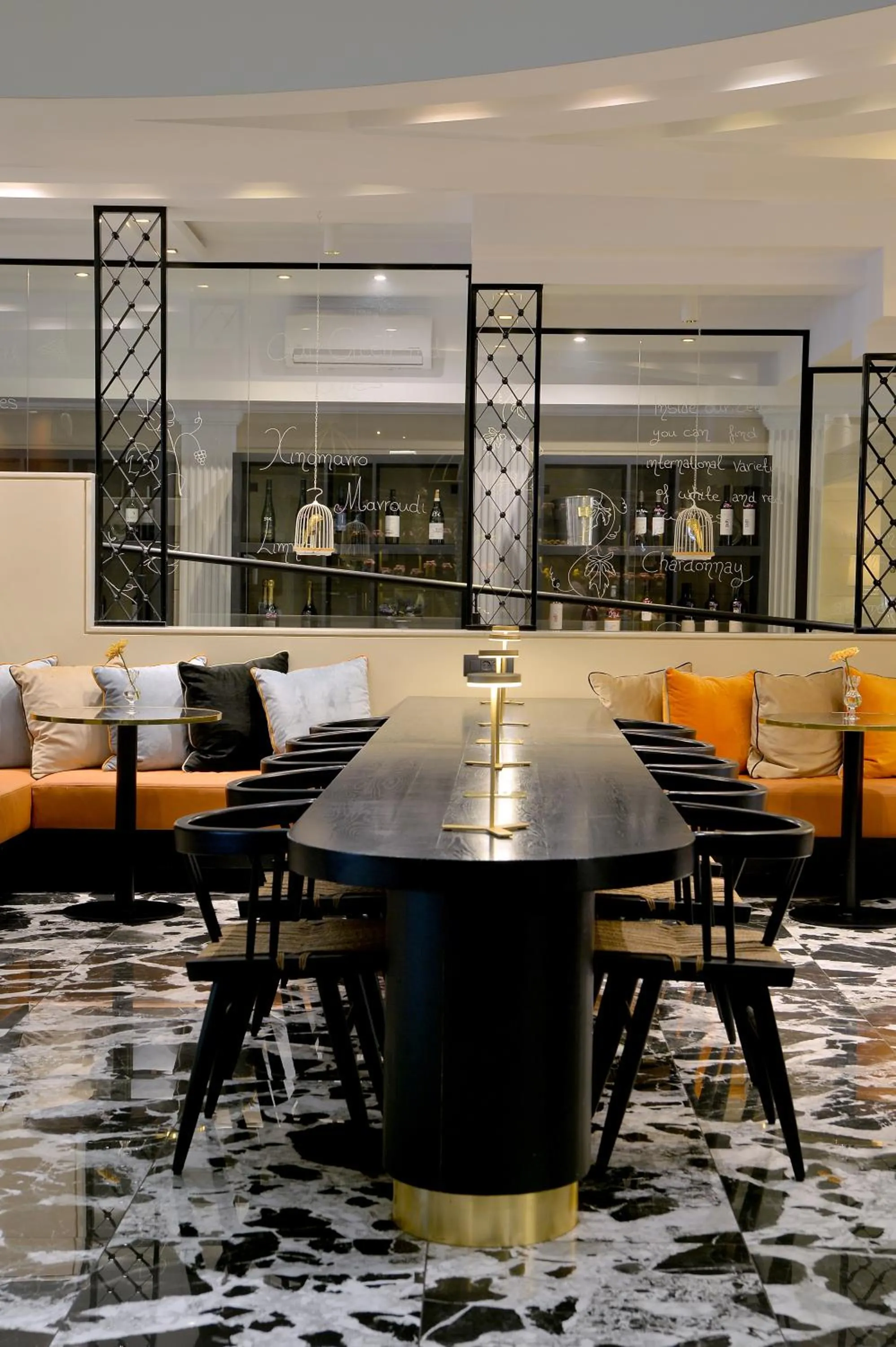 Dining area in Airotel Stratos Vassilikos Hotel