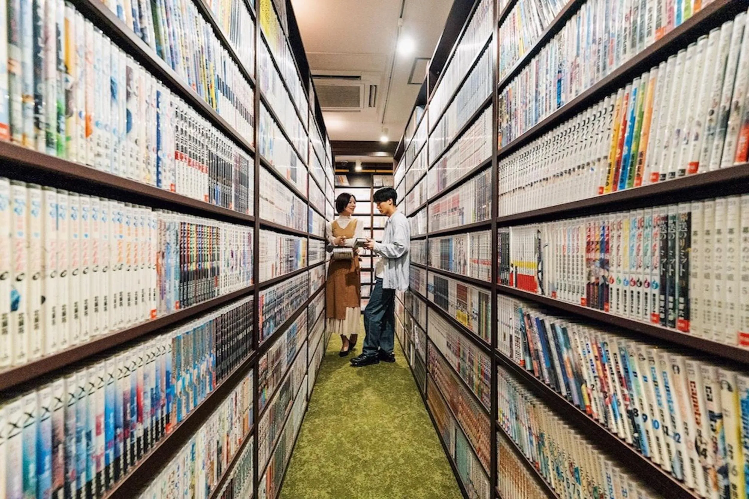 Library in Hotel Relief Kokura Annex