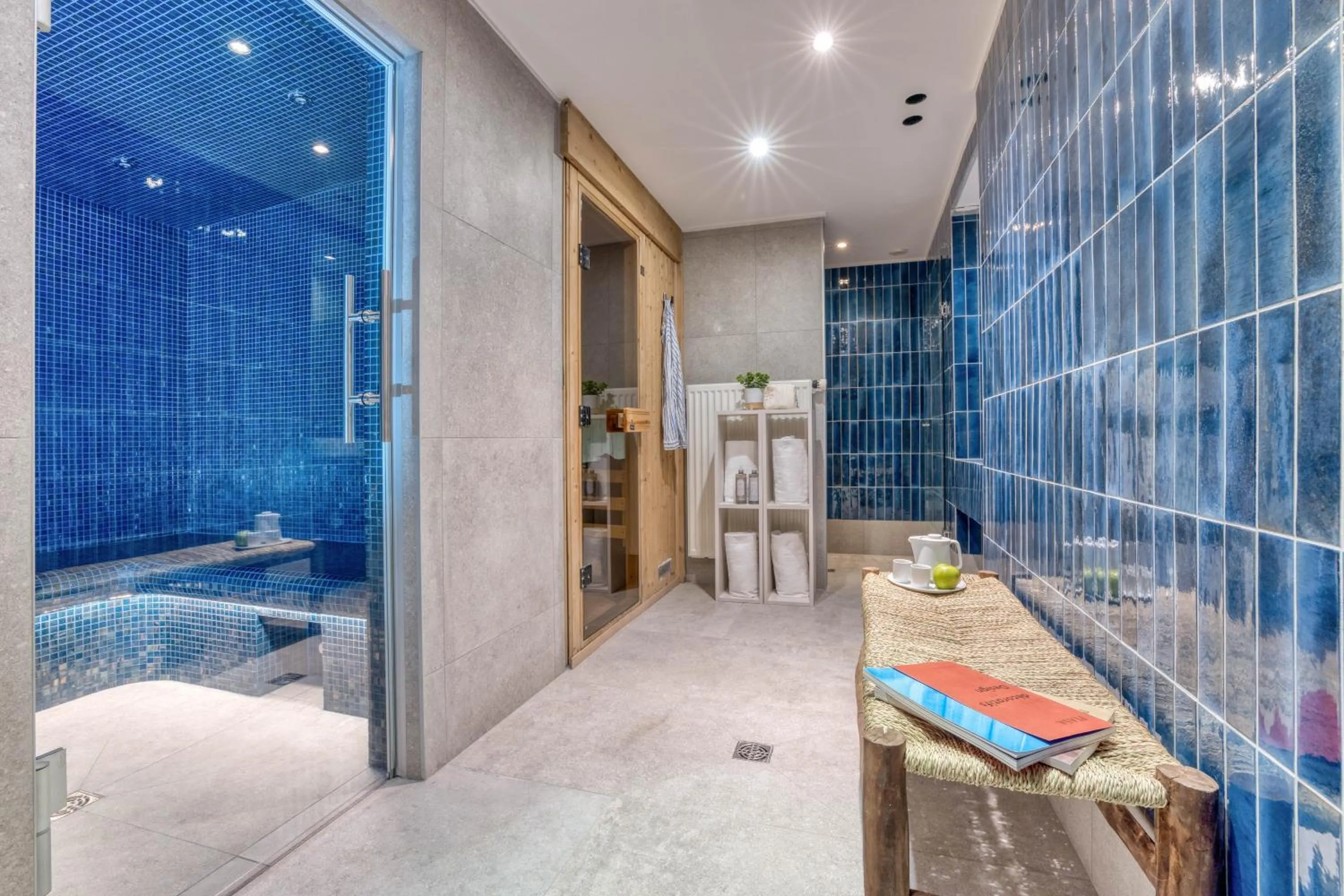 Spa and wellness centre/facilities in Les Gourmets - Chalet Hotel