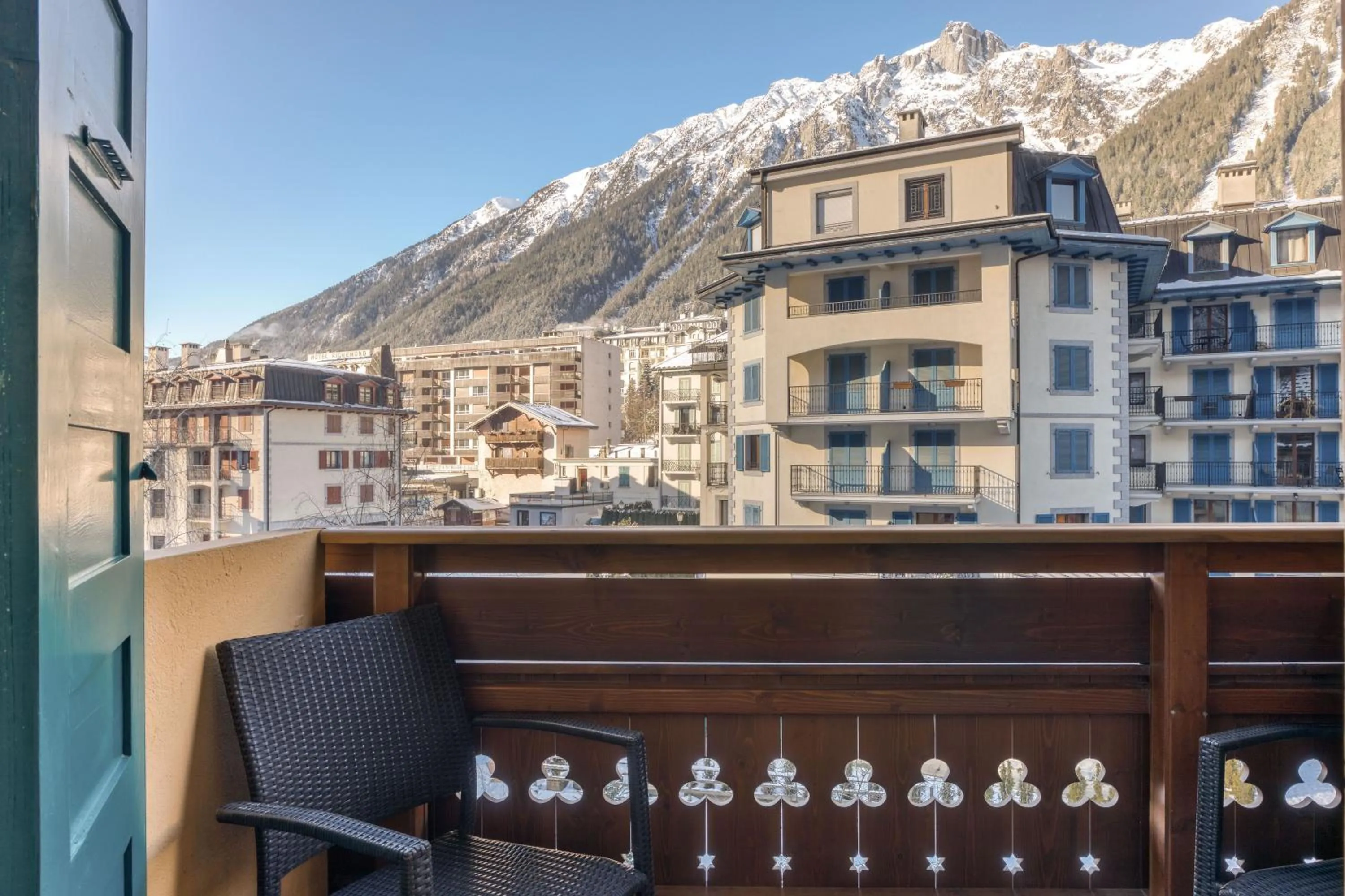 Balcony/Terrace in Les Gourmets - Chalet Hotel
