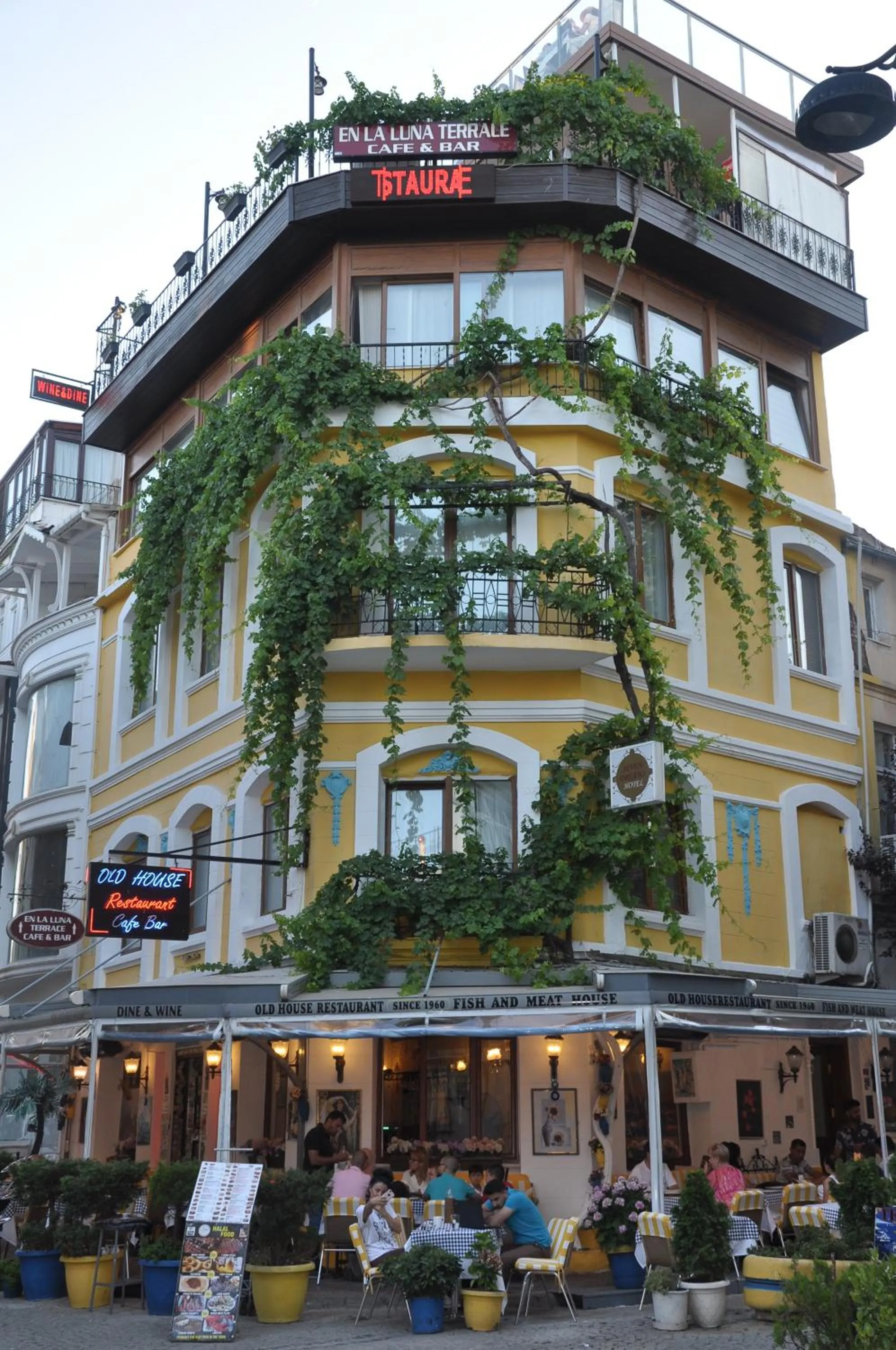 Property building in Seven Dreams Hotel