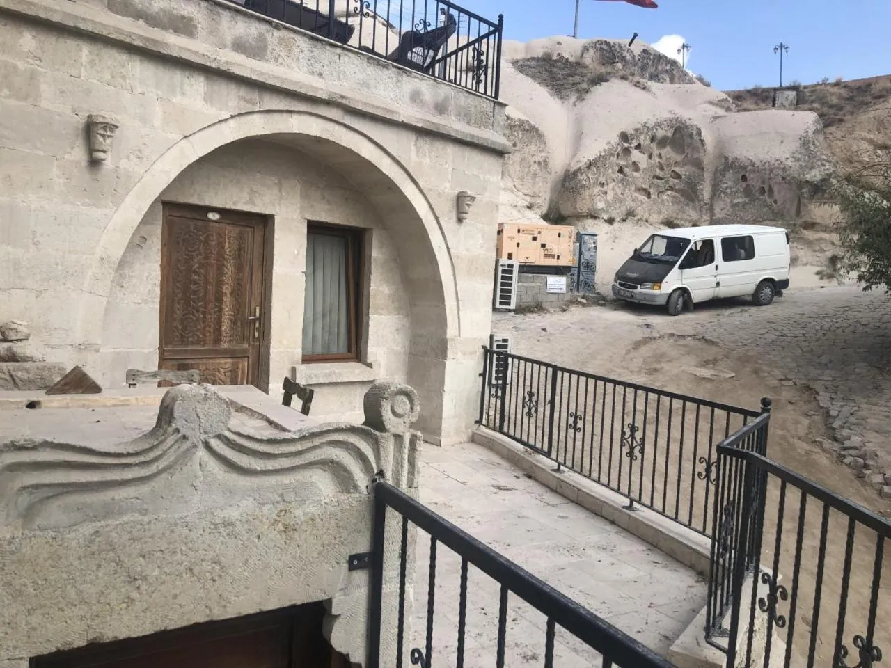 Property building in Arif Cave Hotel