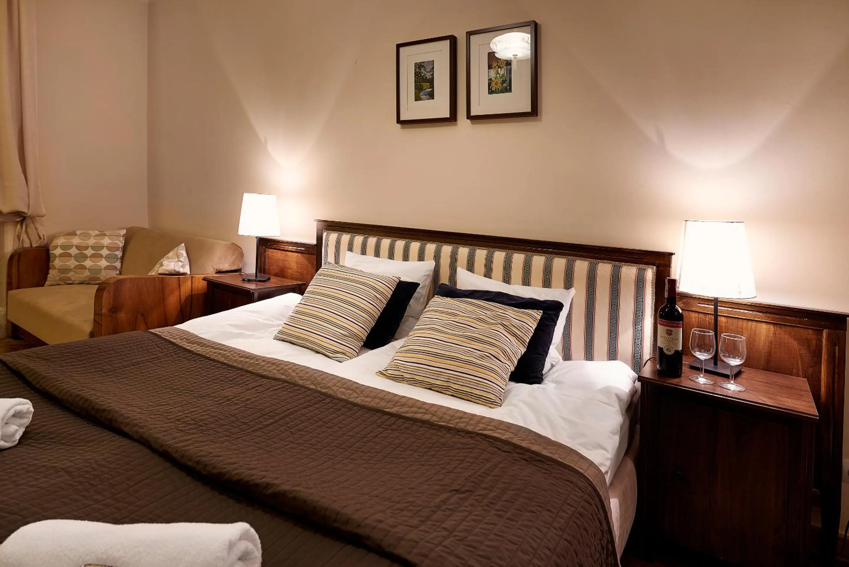 Bed in Gołębia 8 Residence