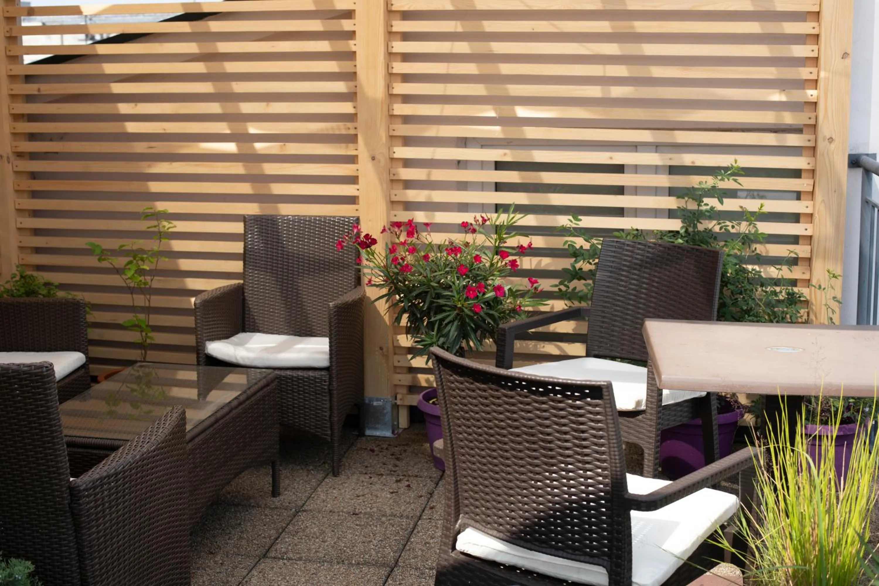 Balcony/Terrace in Gołębia 8 Residence