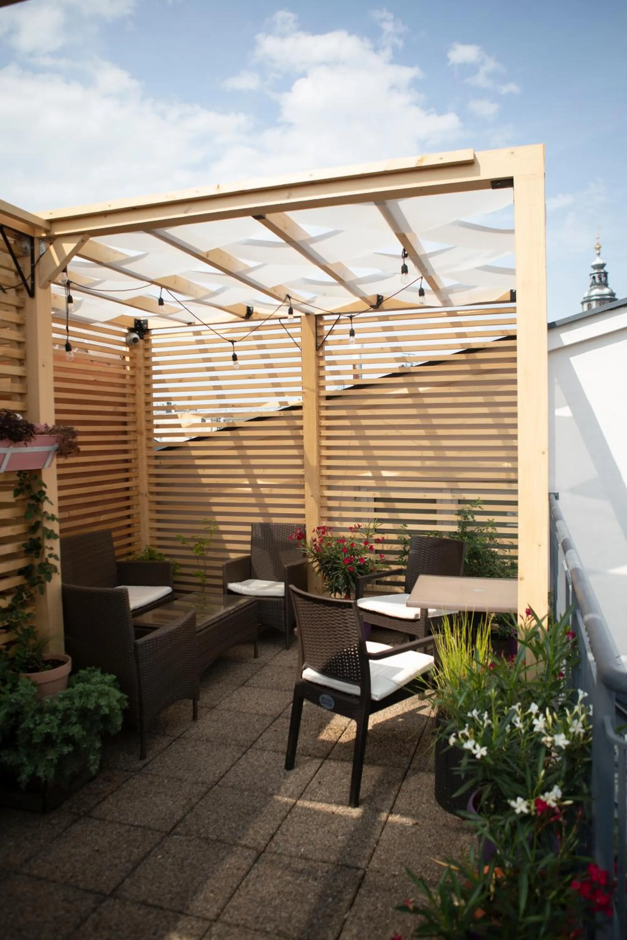 Balcony/Terrace in Gołębia 8 Residence