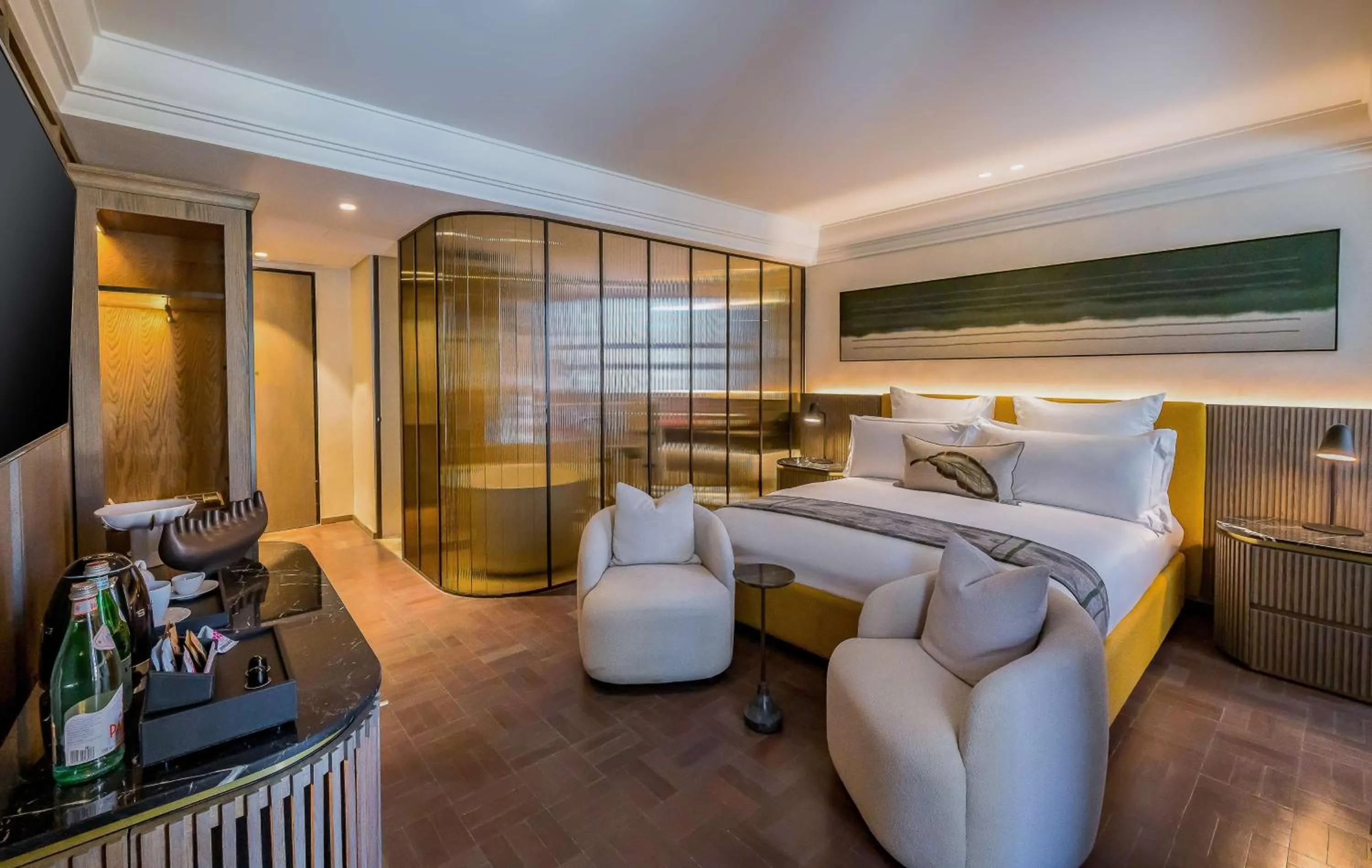 Bedroom in The Winston Hotel