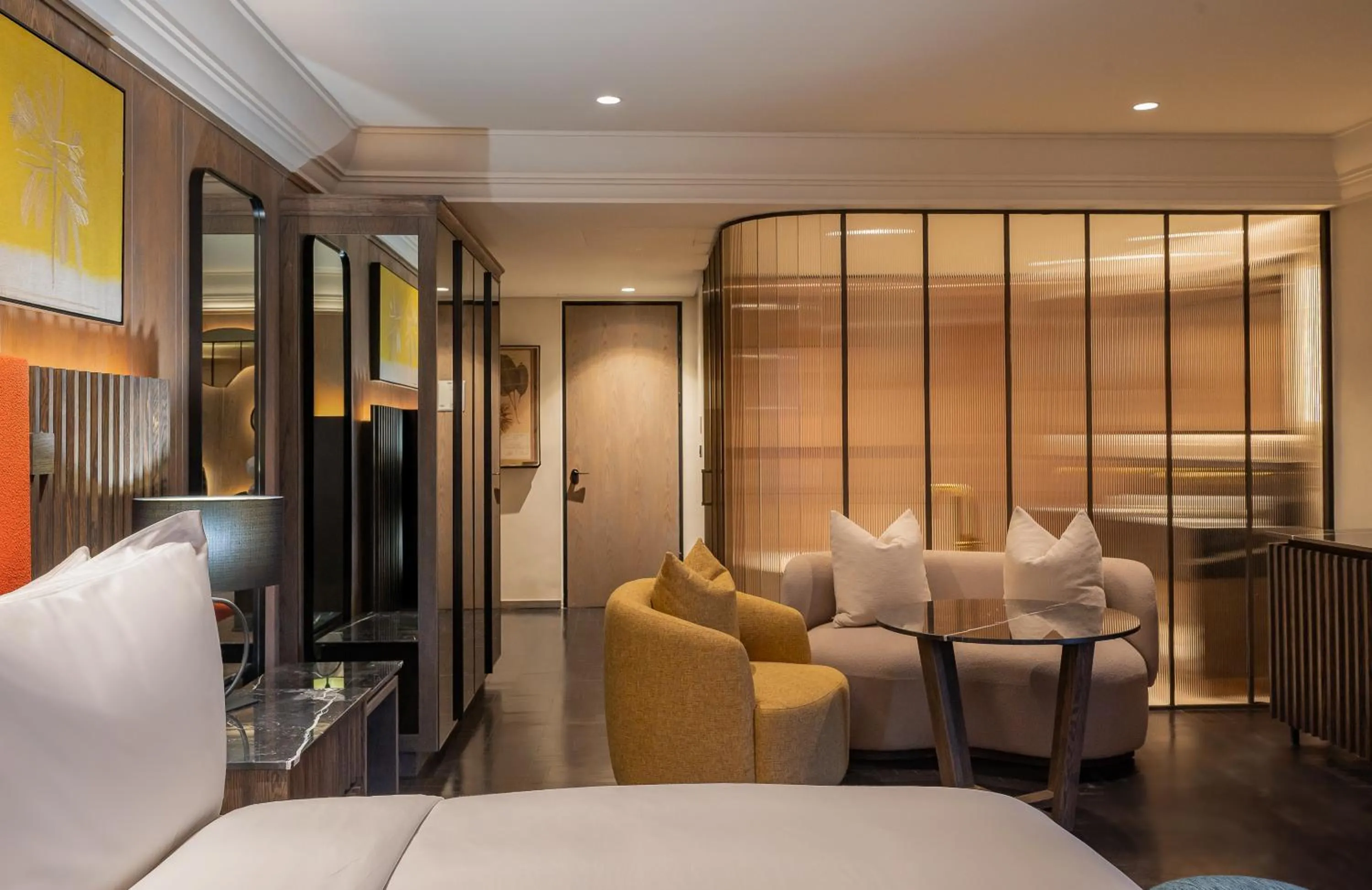 Communal lounge/ TV room in Park Hyatt Johannesburg