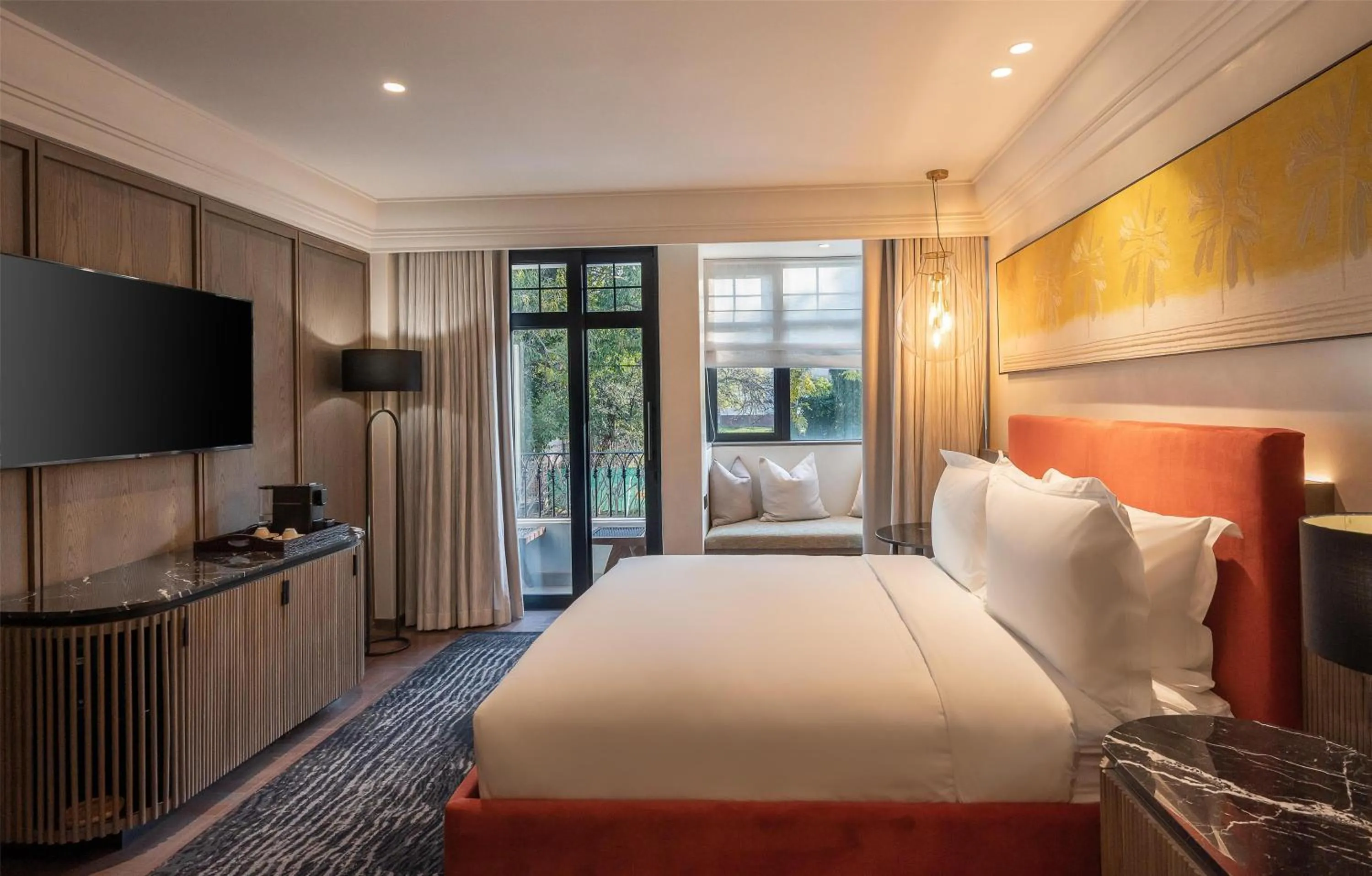 Bedroom, Bed in Park Hyatt Johannesburg