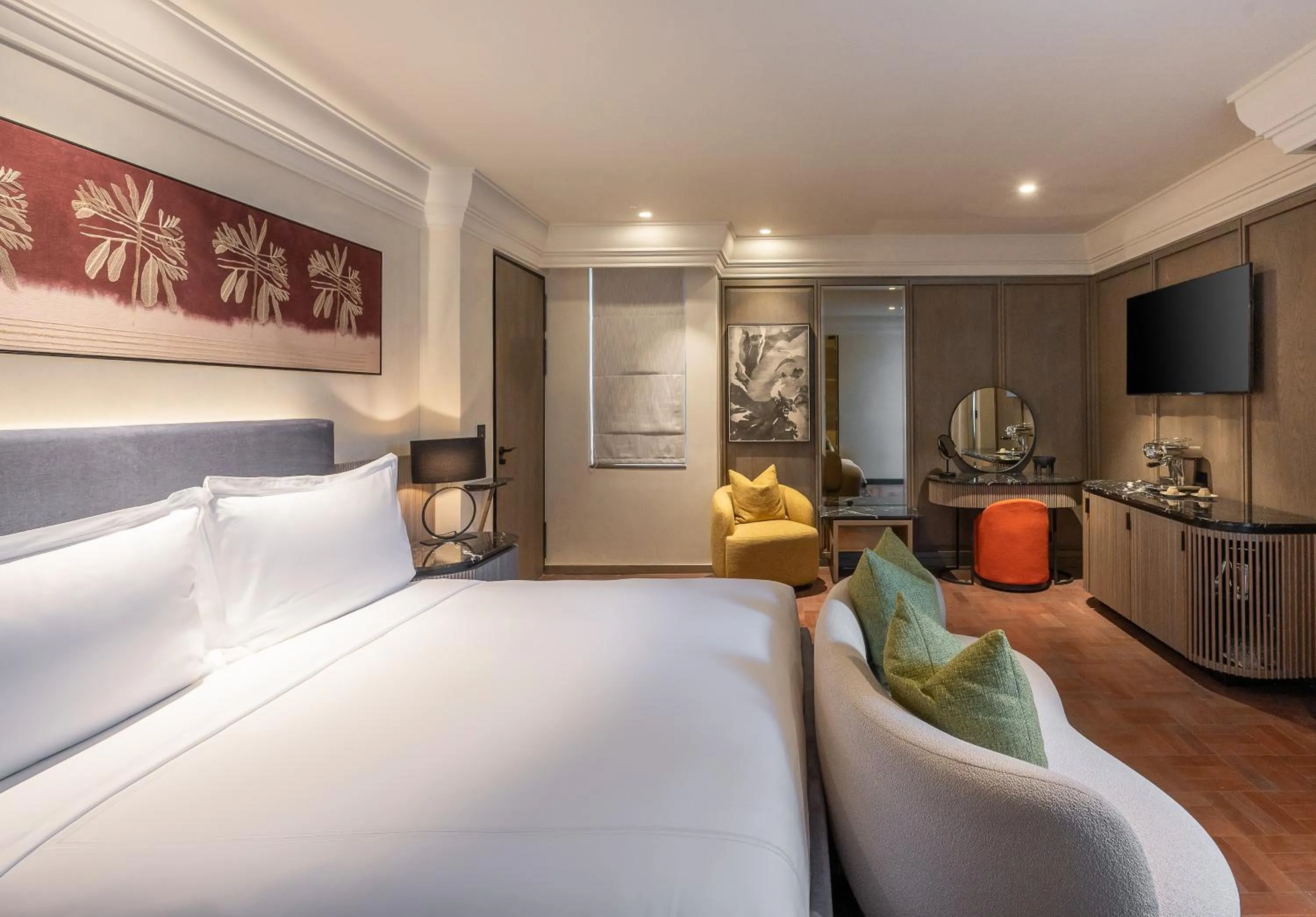 Bed in Park Hyatt Johannesburg