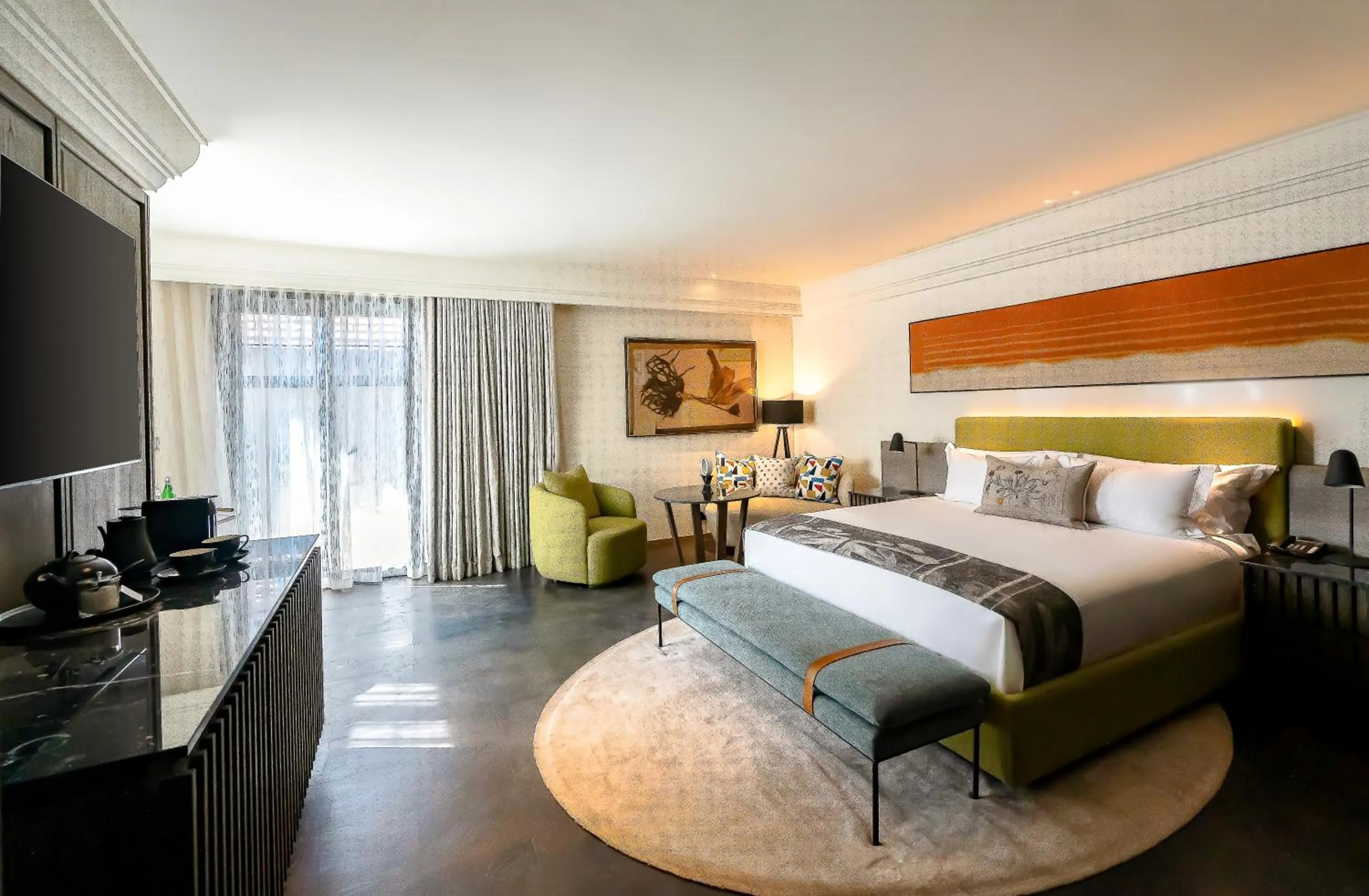 Bedroom, Bed in Park Hyatt Johannesburg