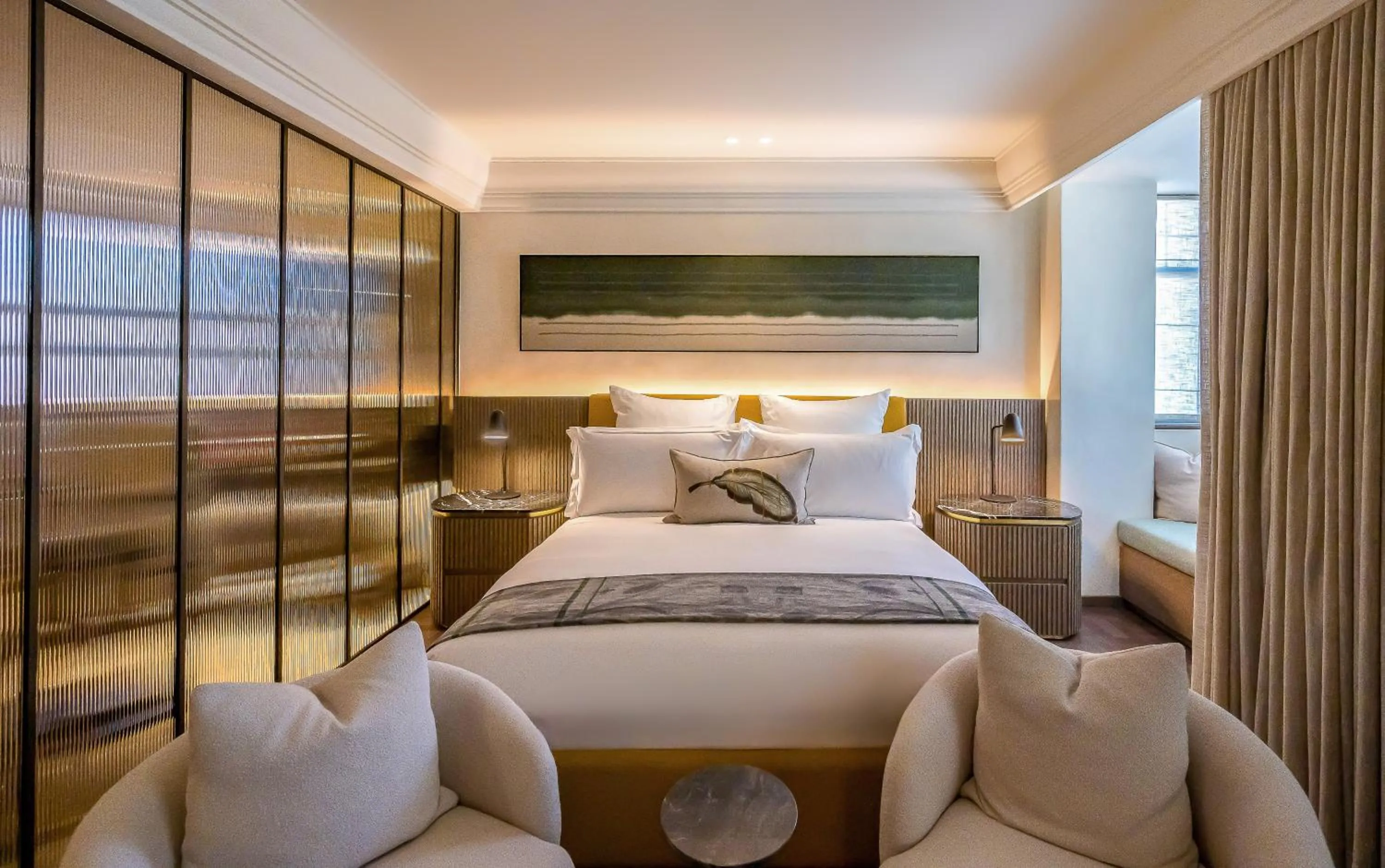 View (from property/room), Bed in Park Hyatt Johannesburg