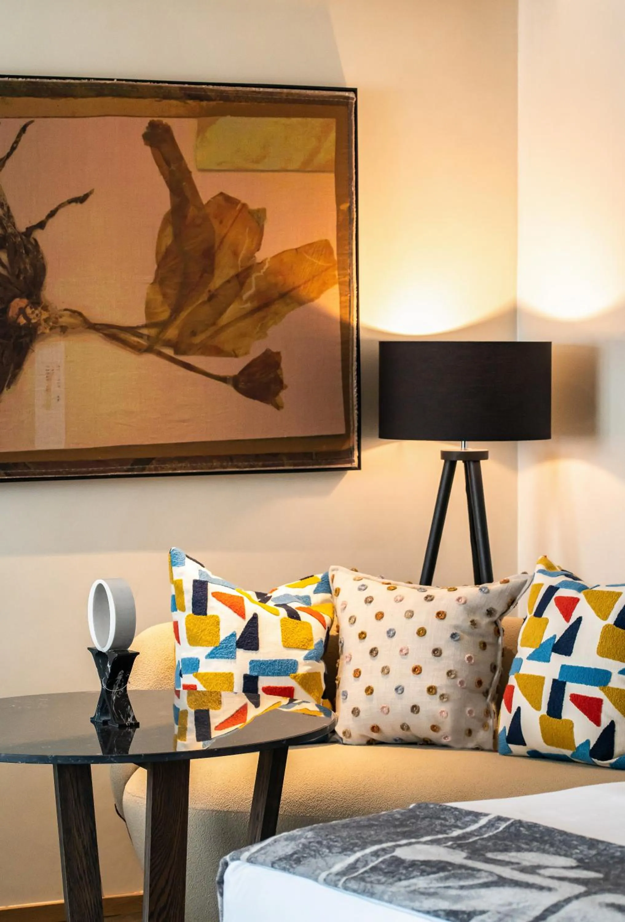 Seating area, Bed in Park Hyatt Johannesburg