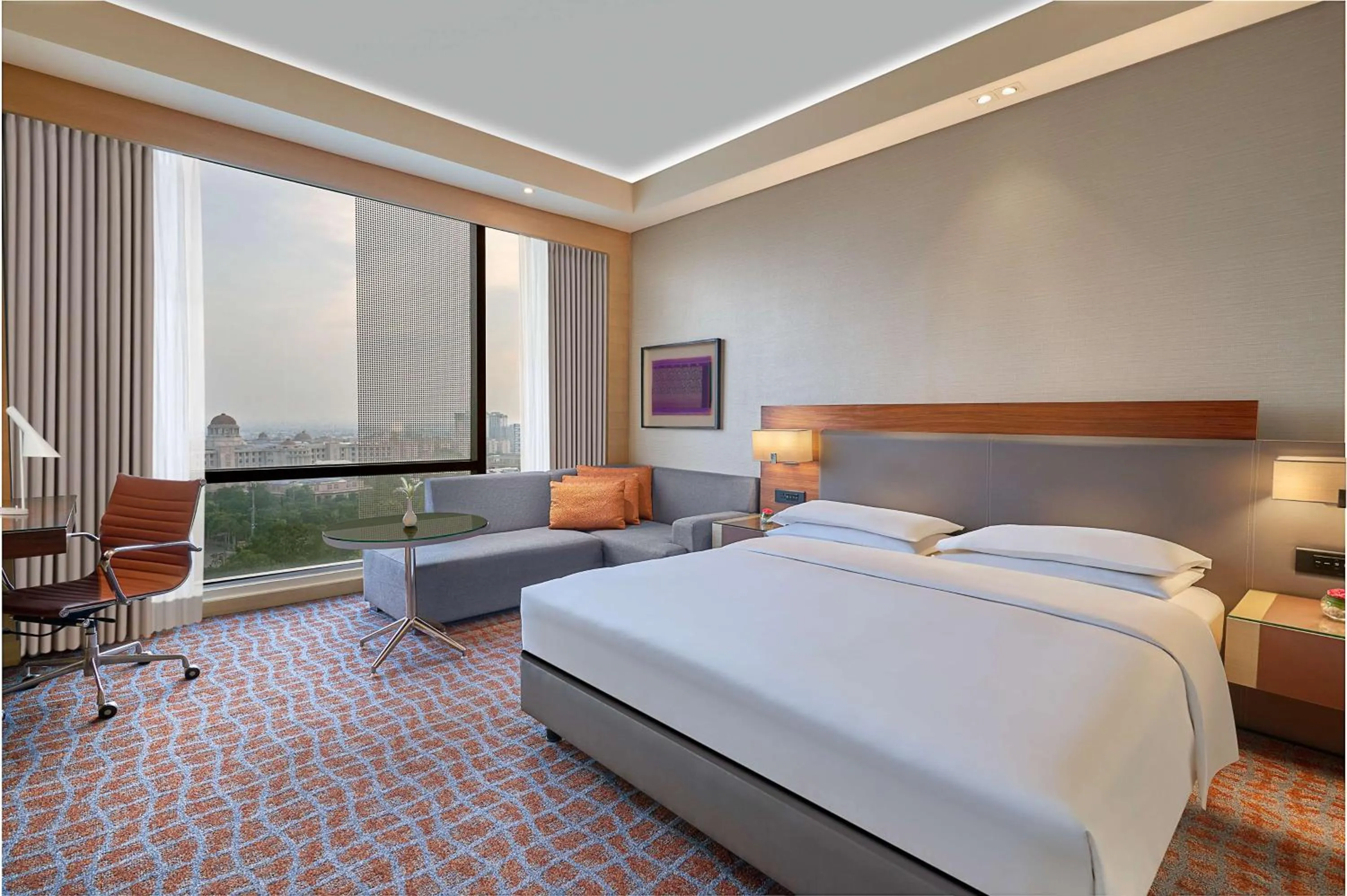 Bedroom, Bed in Hyatt Regency Lucknow Gomti Nagar