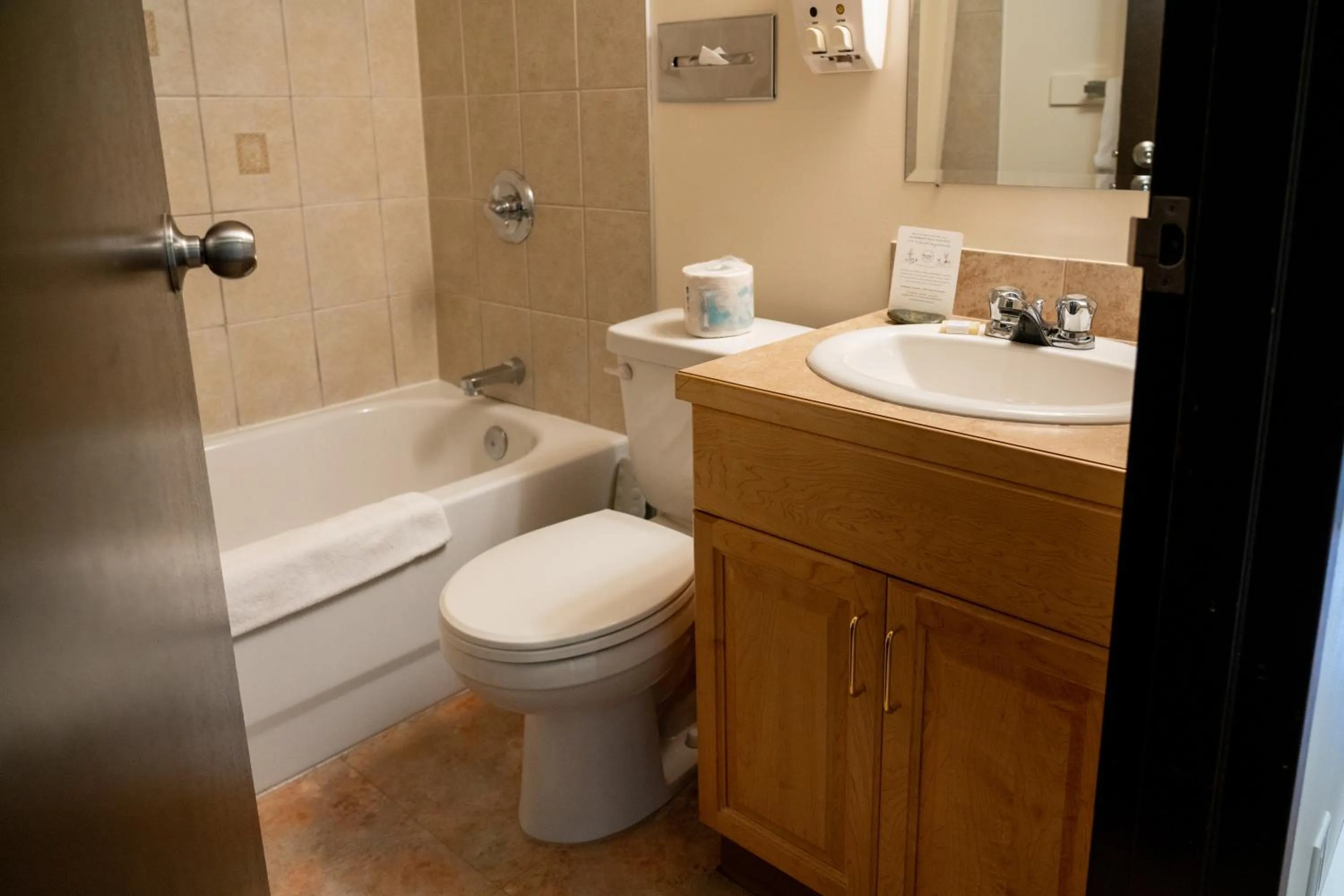 Bathroom in Rocky Mountain Ski Lodge