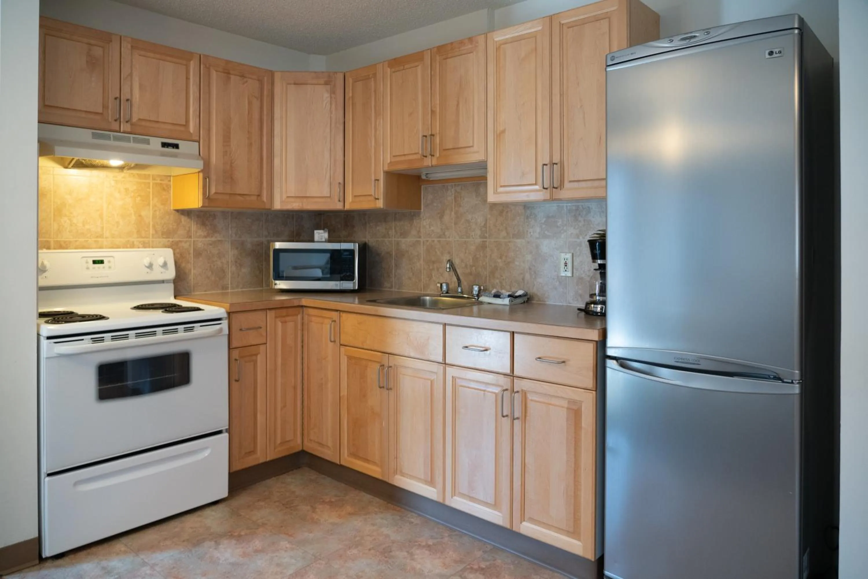 kitchen in Rocky Mountain Ski Lodge
