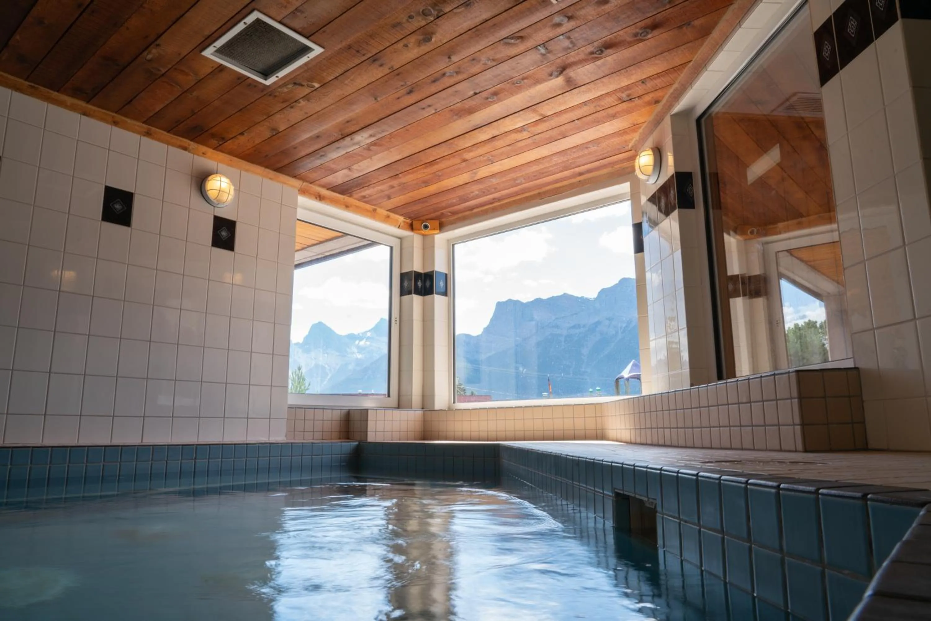 Hot Tub in Rocky Mountain Ski Lodge
