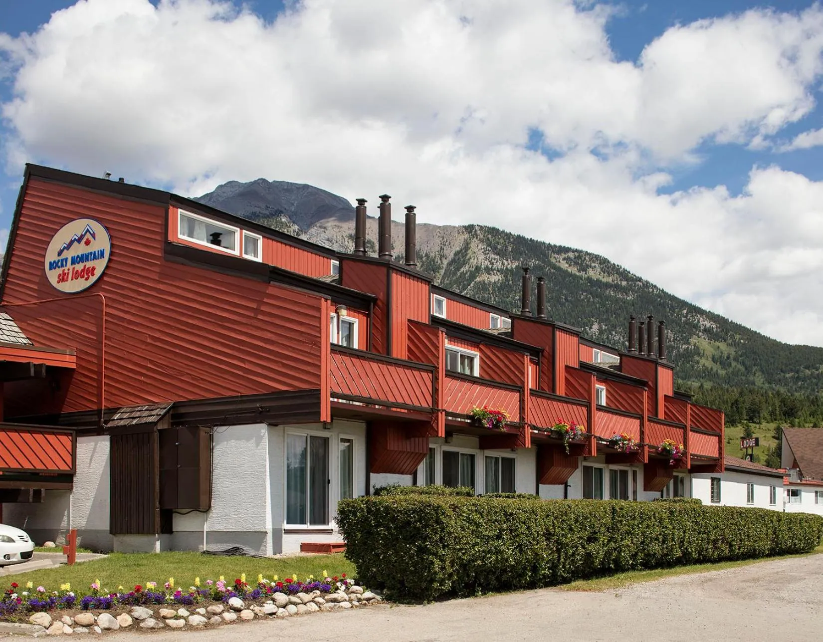 Property building in Rocky Mountain Ski Lodge