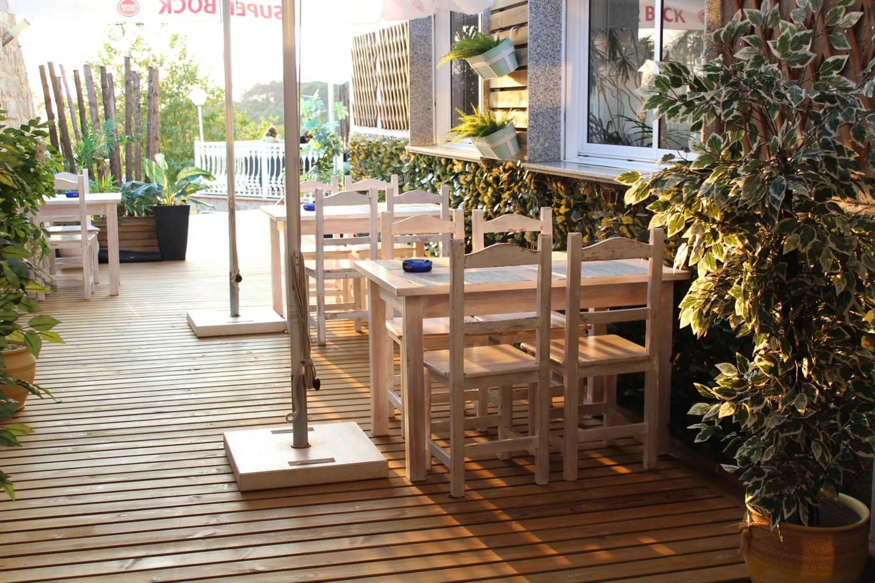 Patio in Hotel Mar Azul