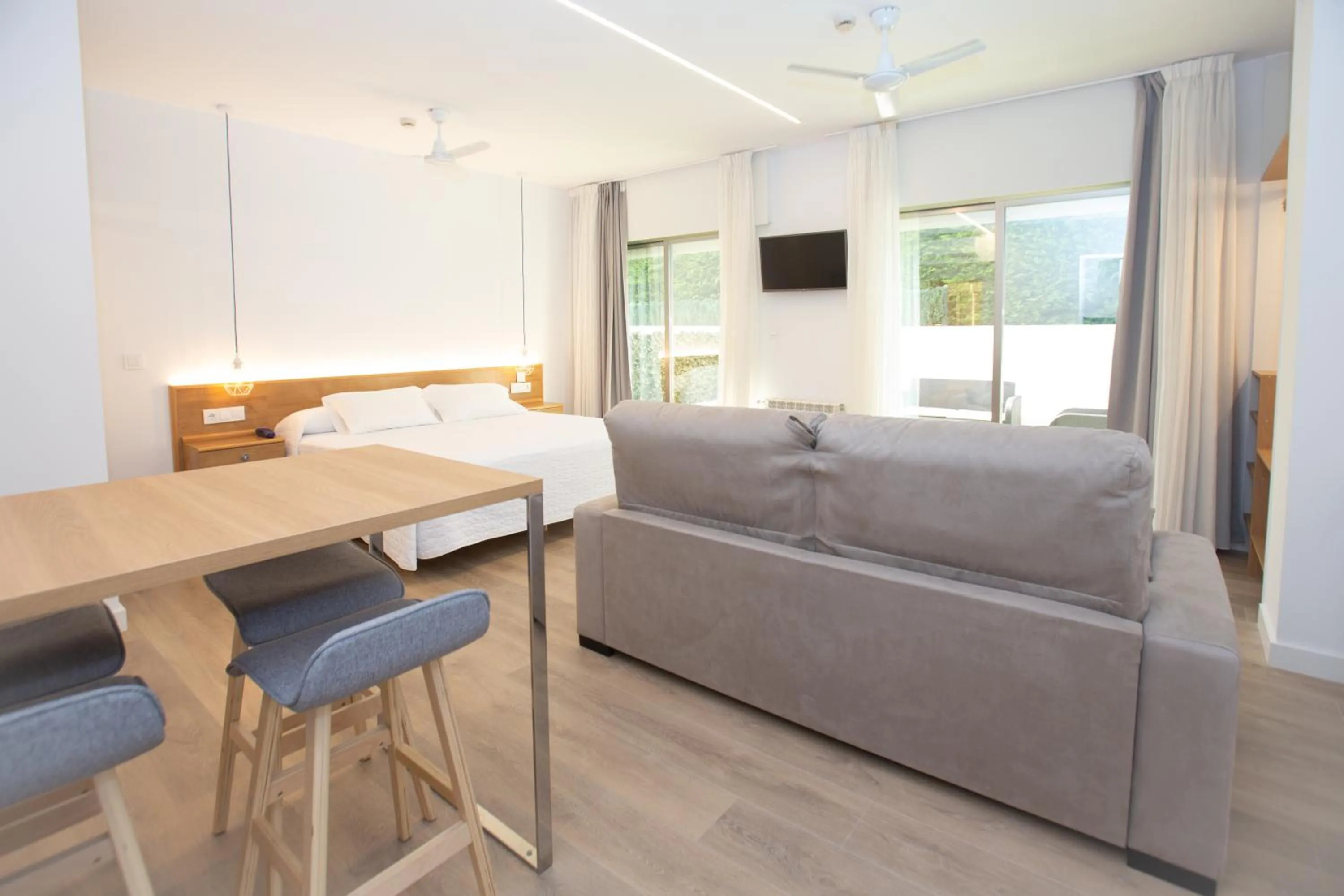 Living room in Hotel Mar Azul