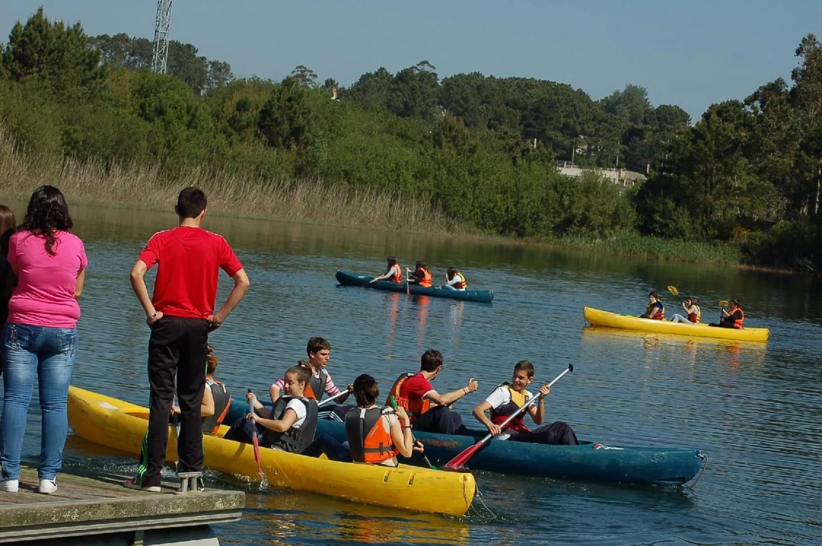 Canoeing in Hotel Mar Azul