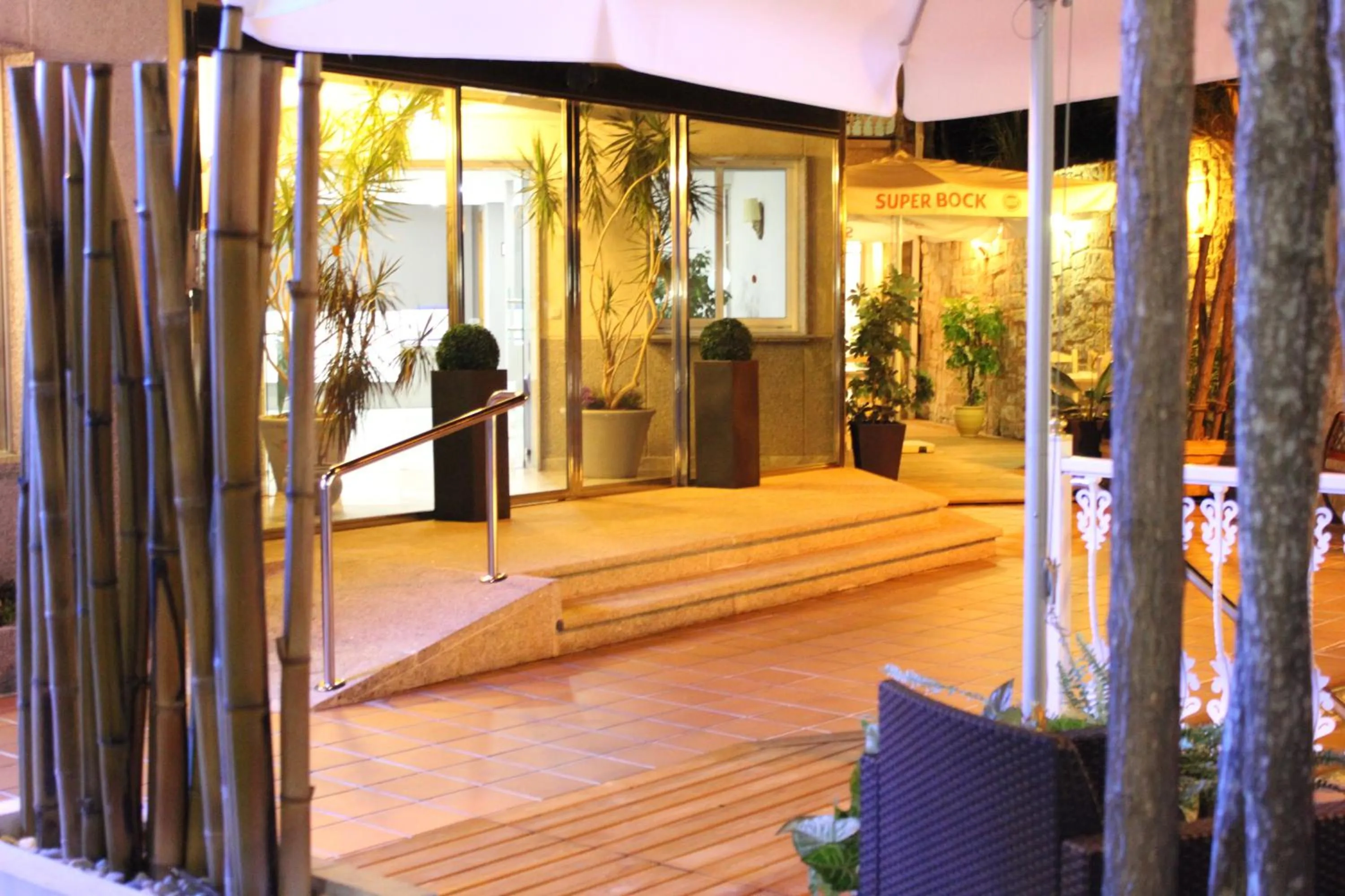 Facade/entrance in Hotel Mar Azul