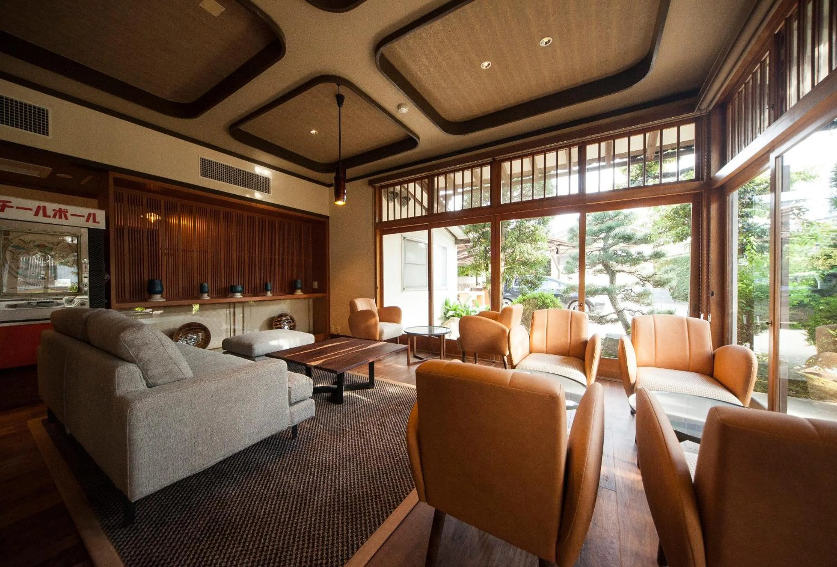 Lobby or reception in Onsen Guest House Aobato no Su