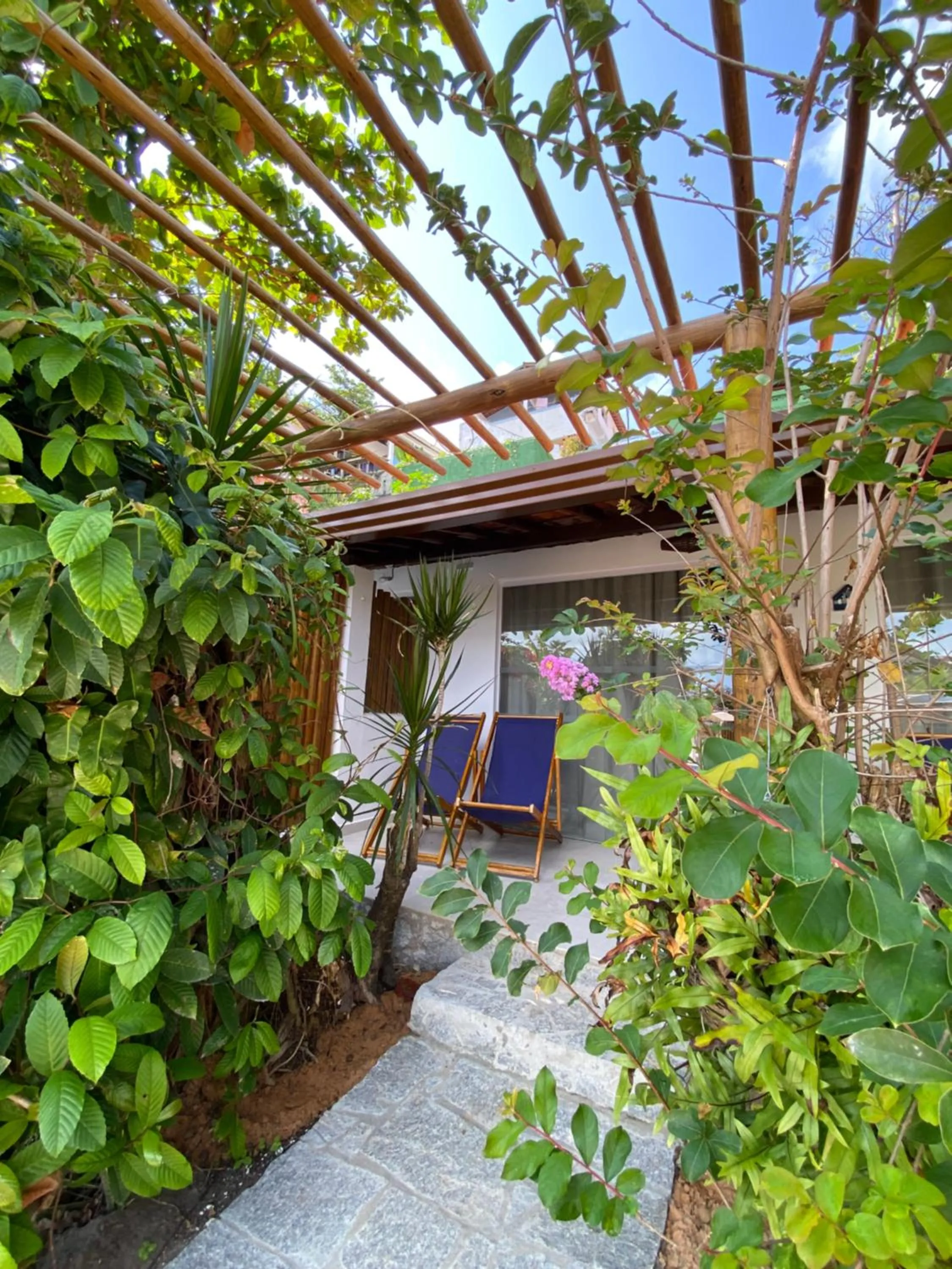 Garden in Pousada Barbara