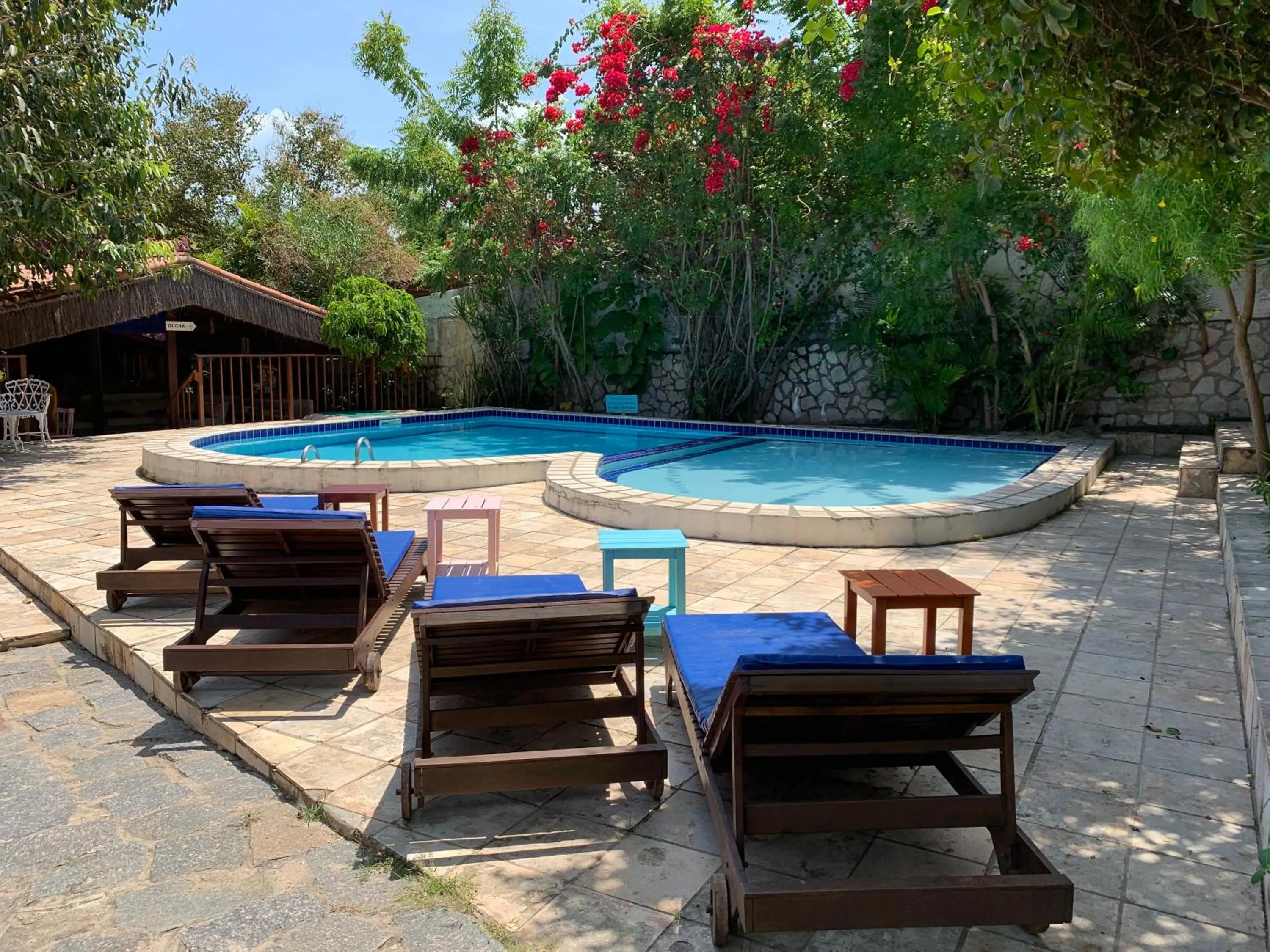 Swimming pool in Pousada Barbara