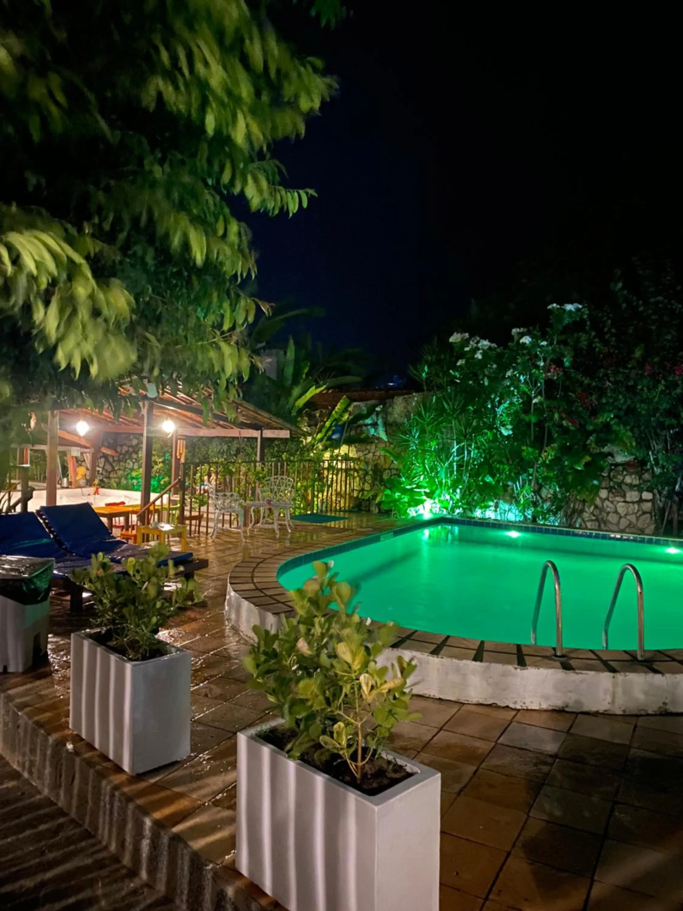 Swimming pool in Pousada Barbara