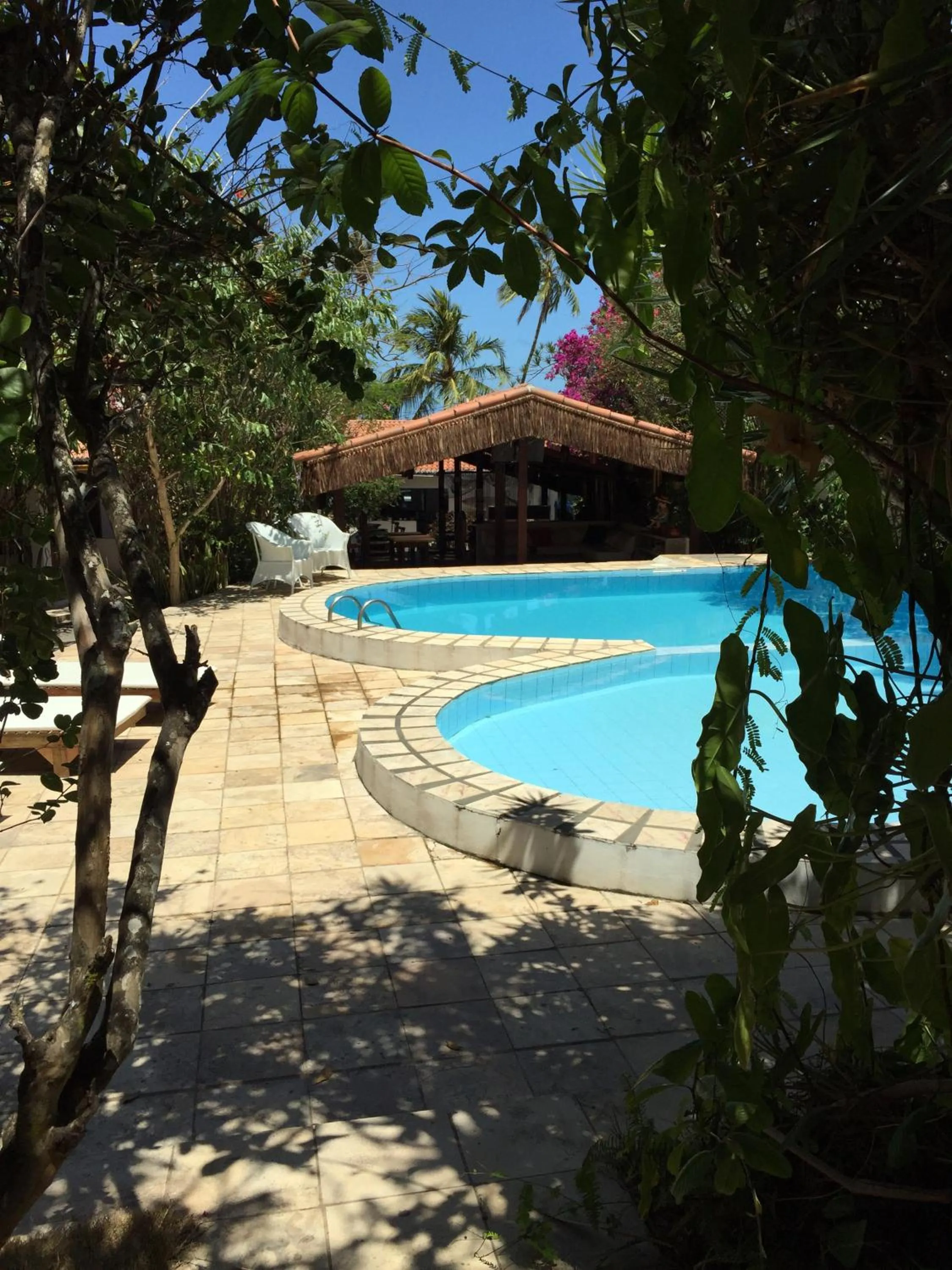 Swimming pool in Pousada Barbara