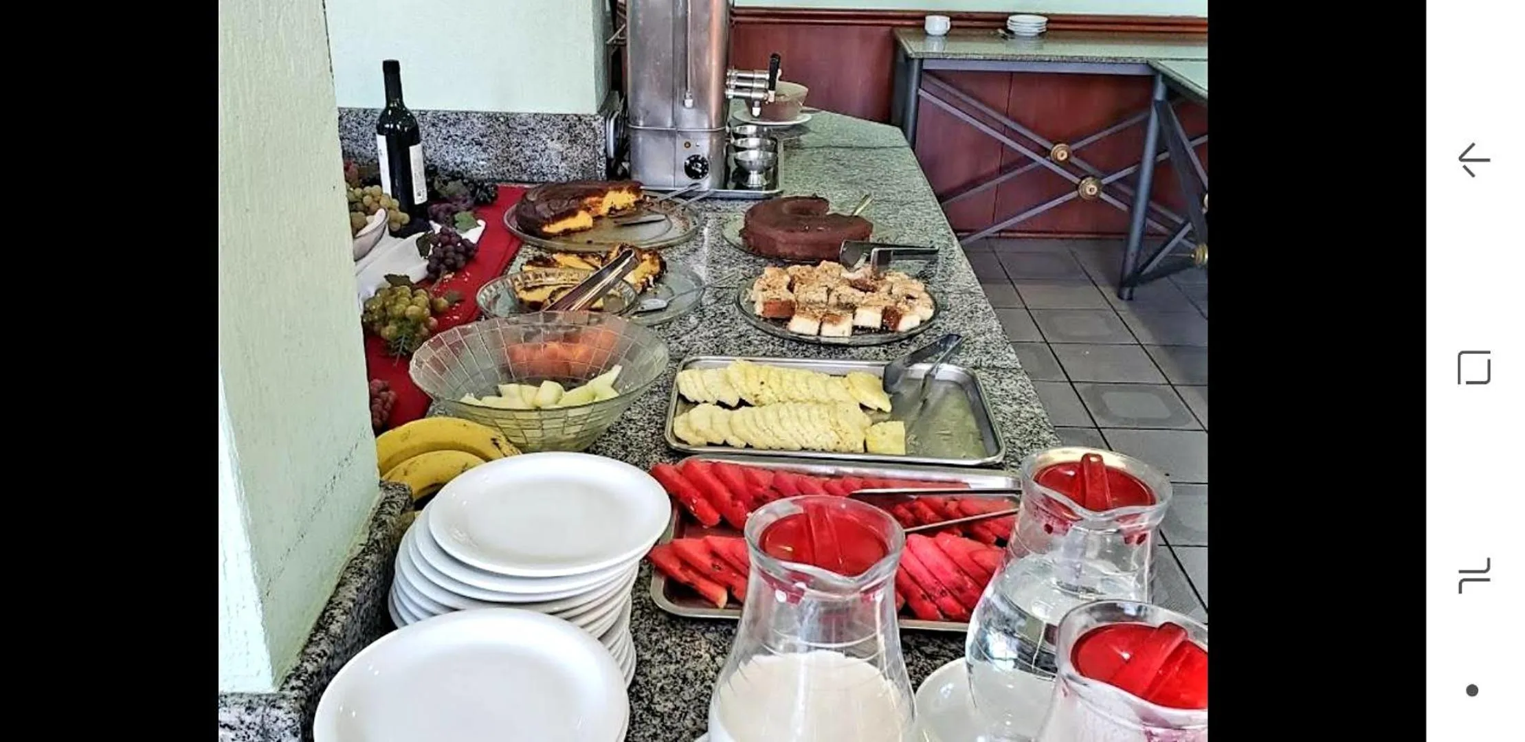 Breakfast in Lider Palace Hotel