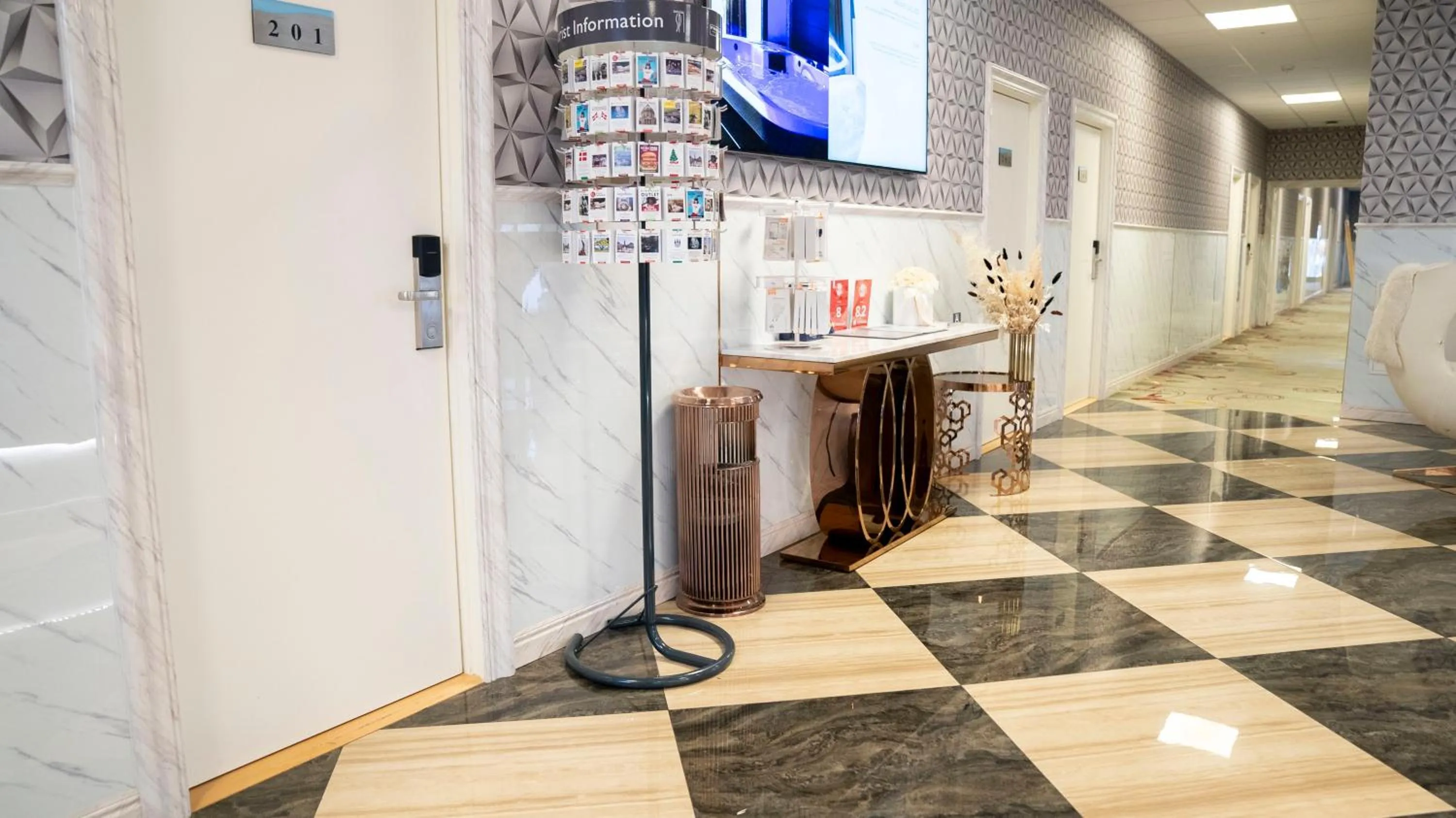 Communal lounge/ TV room in A Hotels Glostrup